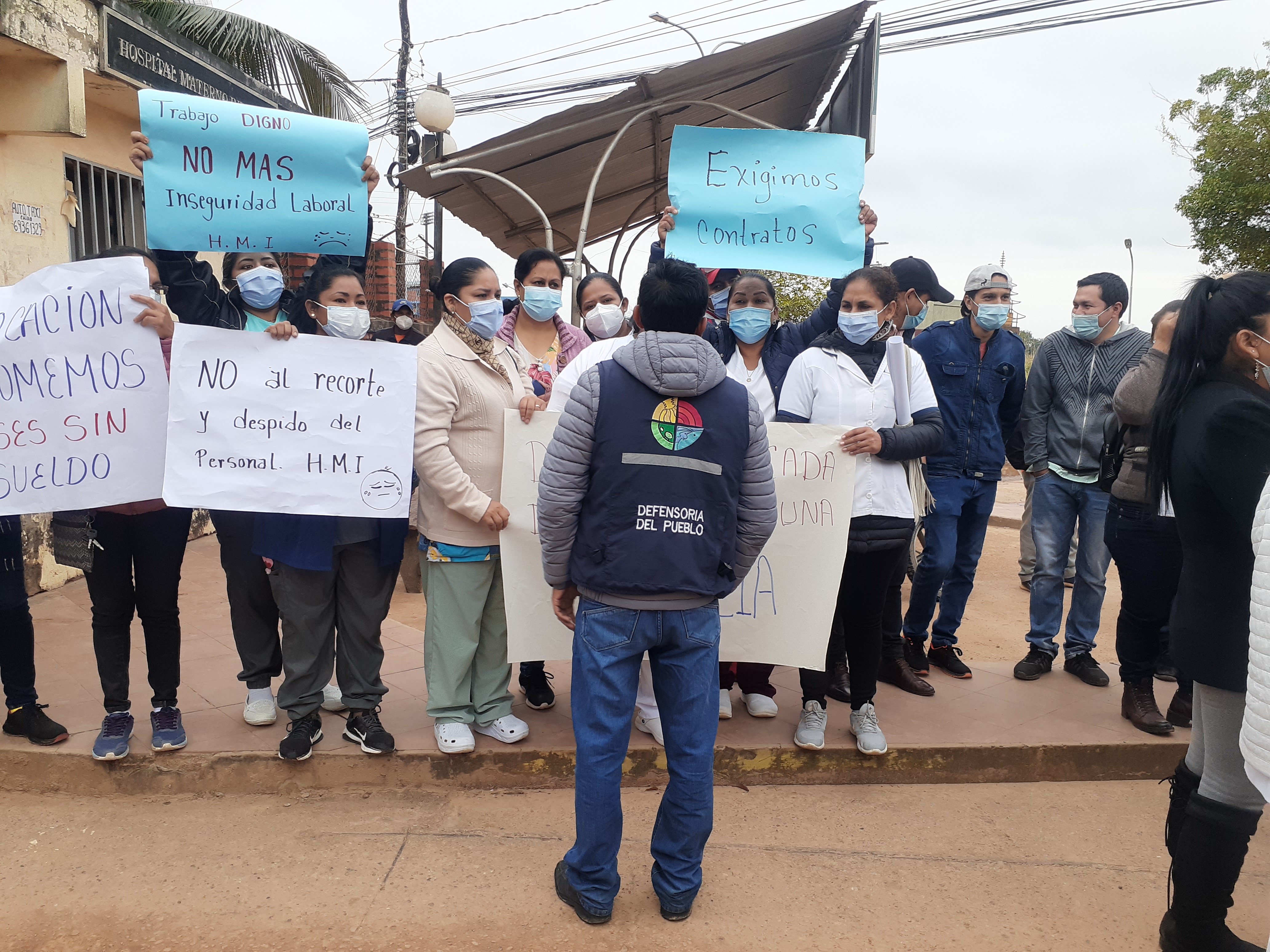 DELEGACIÓN DEFENSORIAL DEL PUEBLO ALERTA POR POSIBLE CRISIS LABORAL DE SALUD EN EL BENI