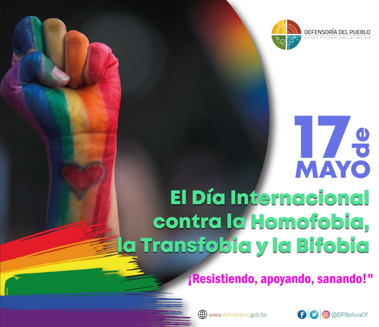 En el Día Internacional contra la Homofobia, la Bifobia y Transfobia se demanda al Estado erradicar la violencia y la discriminación contra la población LGBTI