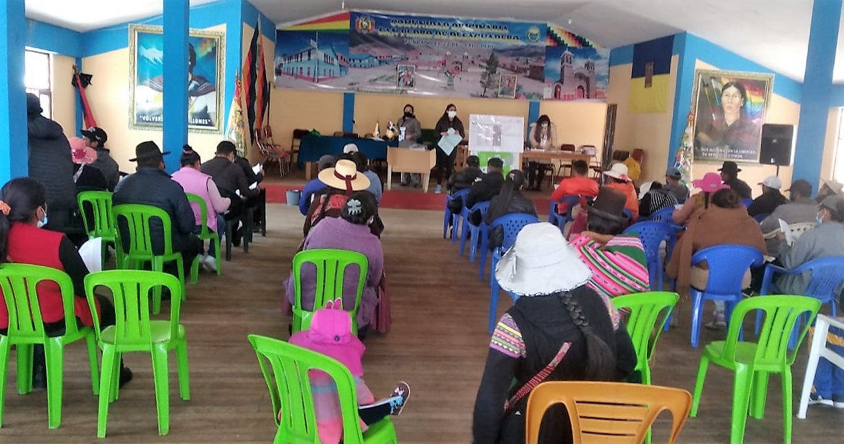 Defensoría del Pueblo realiza verificación a capacitación de jurados electorales en el municipio Desaguadero