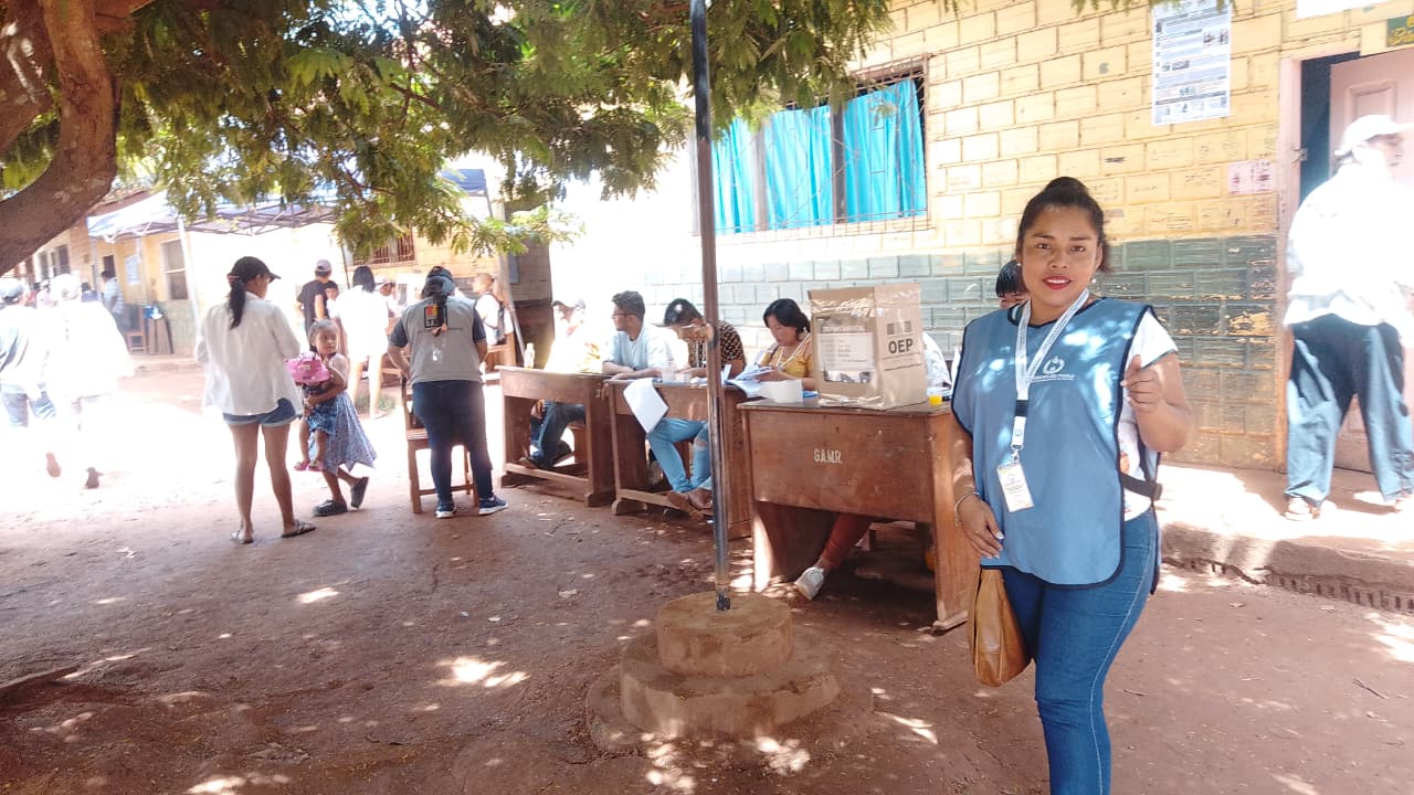 Monitores voluntarios de derechos humanos de la Defensoría del Pueblo concluyen observación electoral en Riberalta
