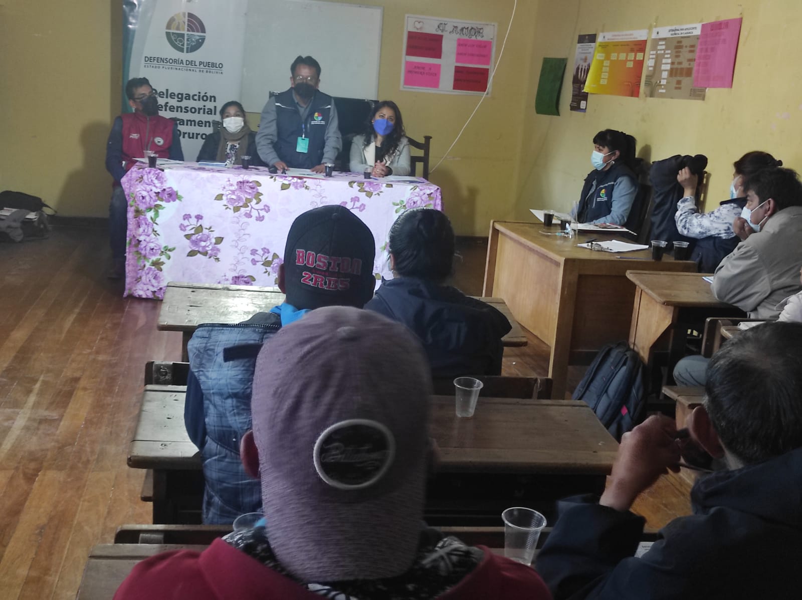 DEFENSORÍA DEL PUEBLO EN ORURO DIO INICIO AL PROGRAMA “LIBROS POR SUEÑOS” EN EL CENTRO DE REINTEGRACIÓN “RENACER”