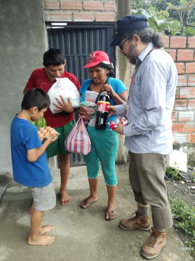 COORDINACIÓN REGIONAL YUNGAS DE LA DELEGACIÓN DEFENSORIAL LA PAZ EFECTUÓ CAMPAÑA DE RECOLECCIÓN DE ALIMENTOS PARA PERSONAS VULNERABLES