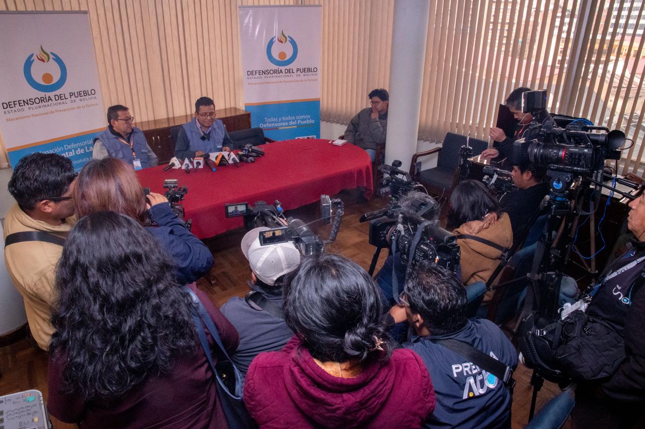 DEFENSOR DEL PUEBLO EXHORTA A “RECAPACITAR” Y PIDE PRIORIZAR LA VIDA, EL DIÁLOGO Y LA PAZ SOCIAL ANTE LA ESCALADA DEL CONFLICTO