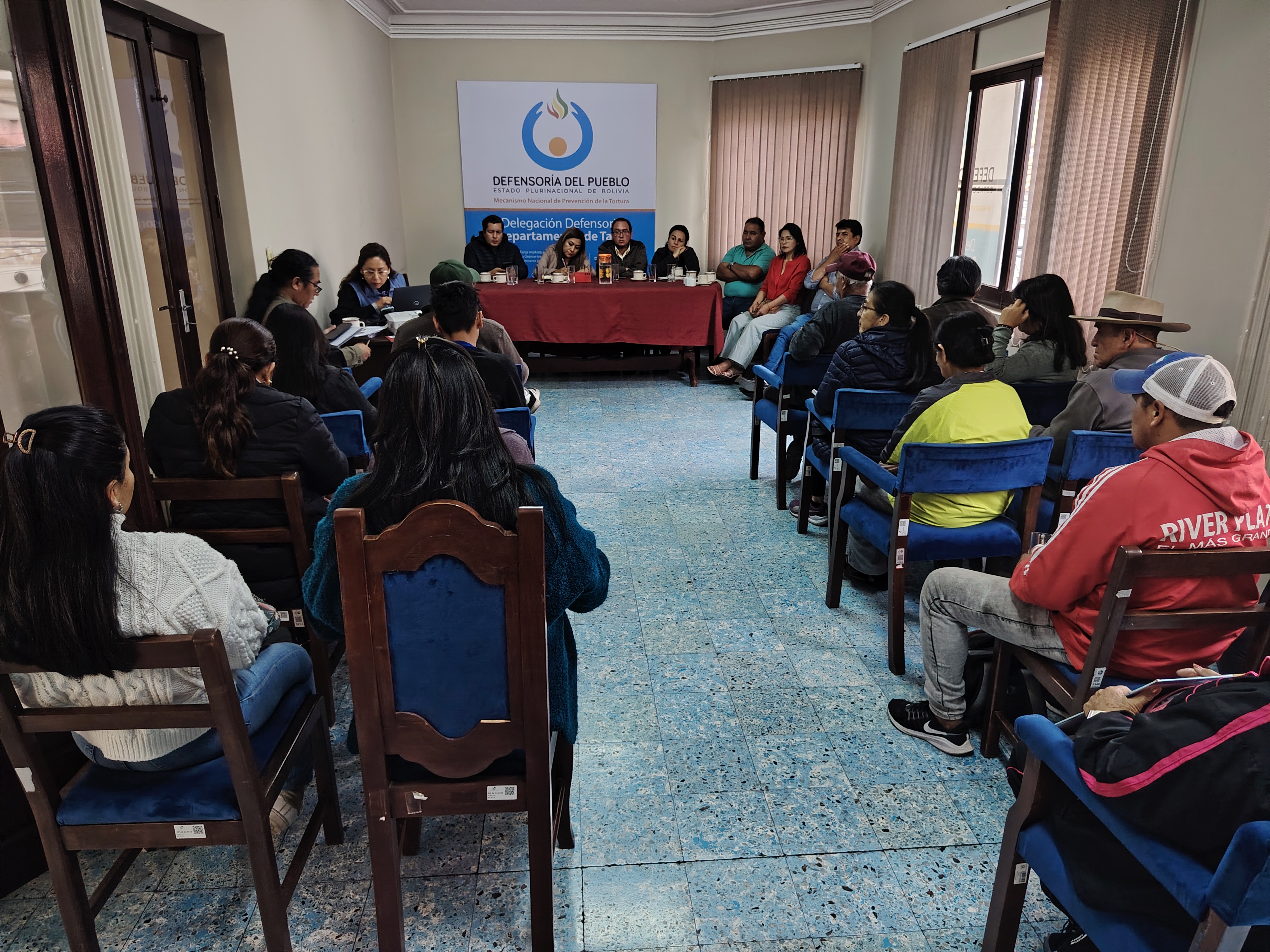 Tarija: Defensoría del Pueblo impulsa agenda de derechos humanos con poblaciones en situación de vulnerabilidad y asambleístas electos