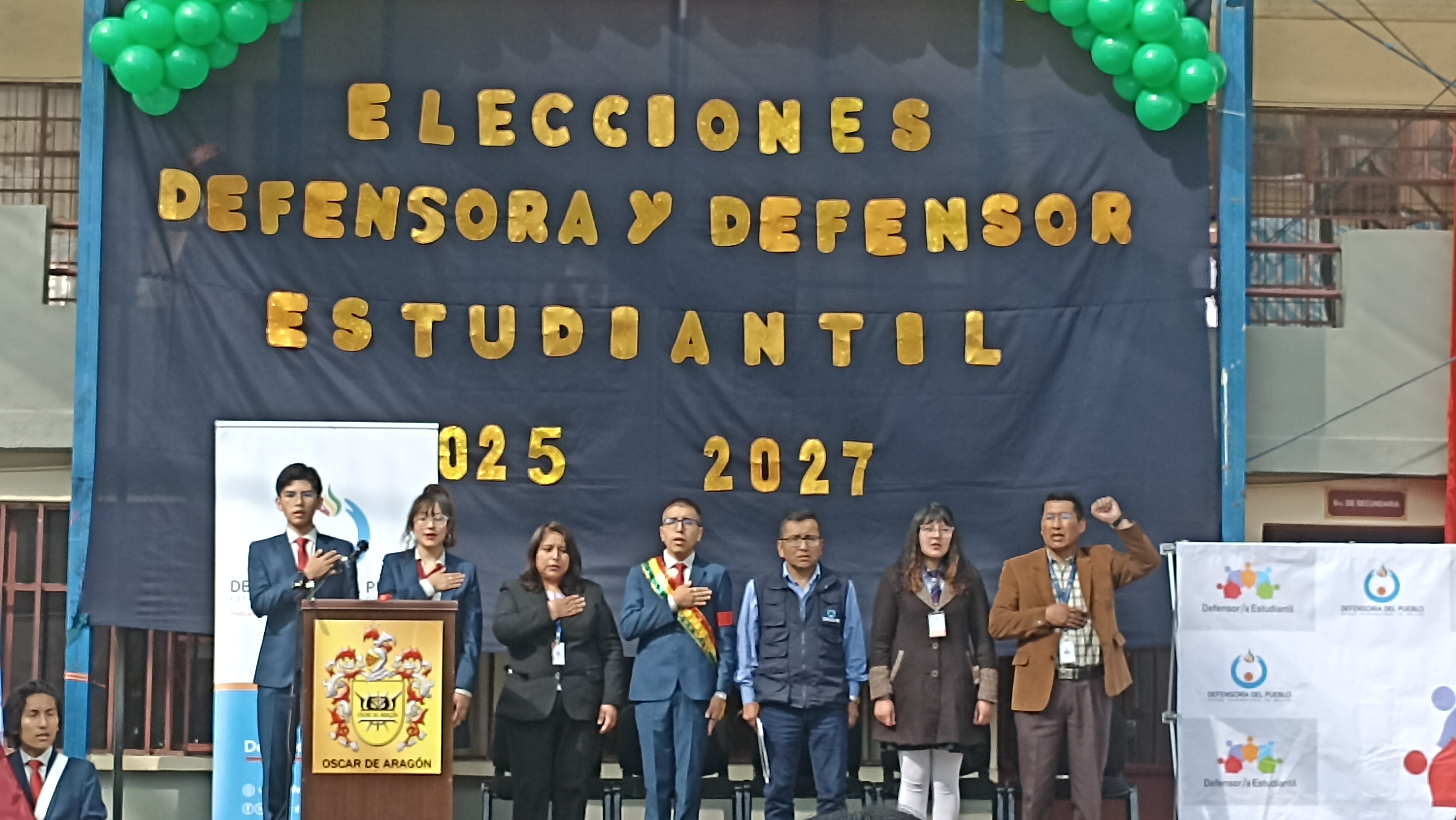 LA PAZ: DEFENSORÍA DEL PUEBLO INAUGURA JORNADA NACIONAL DE ELECCIÓN DE DEFENSORAS Y DEFENSORES ESTUDIANTILES