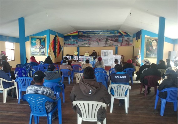Defensoría del Pueblo realiza verificación a capacitación de jurados electorales para las Elecciones Subnacionales en el Municipio Desaguadero
