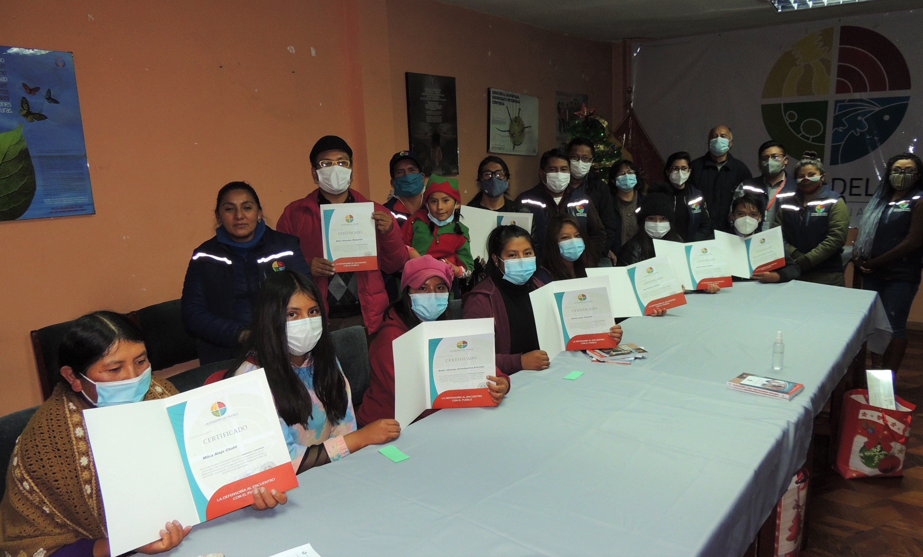 Defensores Voluntarios de El Alto concluyen satisfactoriamente actividades de promoción y difusión de Derechos Humanos