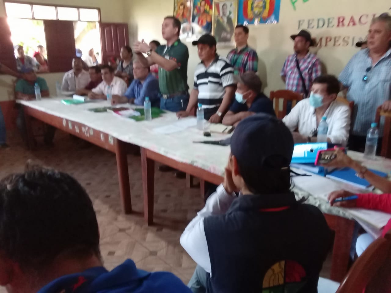 Defensoría del Pueblo media en el conflicto entre el sector campesino y la Gobernación del Beni en Riberalta
