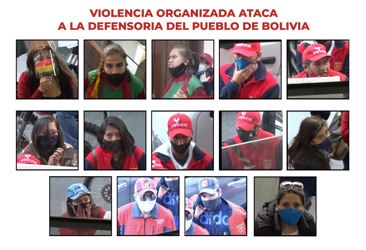 La Defensoría del Pueblo denuncia ataques de grupos civiles violentos organizados