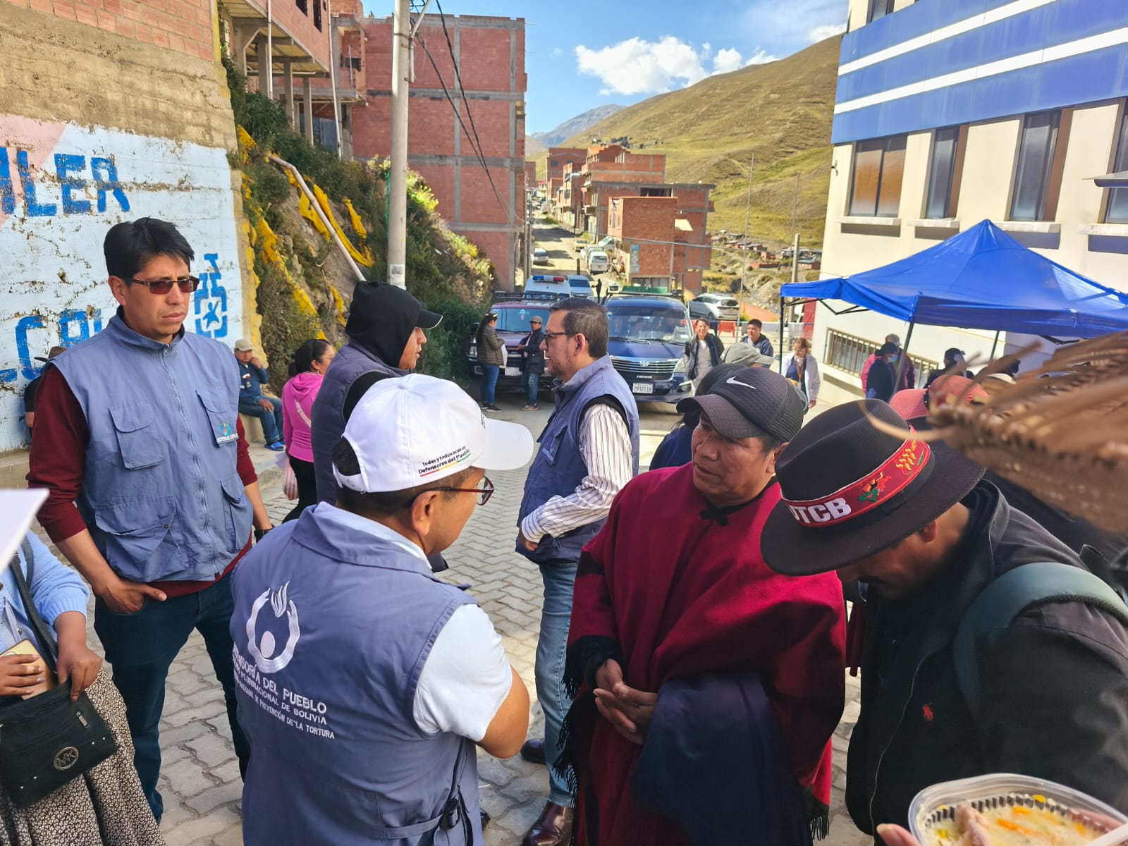 DEFENSOR DEL PUEBLO REFUERZA ASISTENCIA HUMANITARIA A MARCHISTAS DE BENI Y PANDO EN LA PAZ