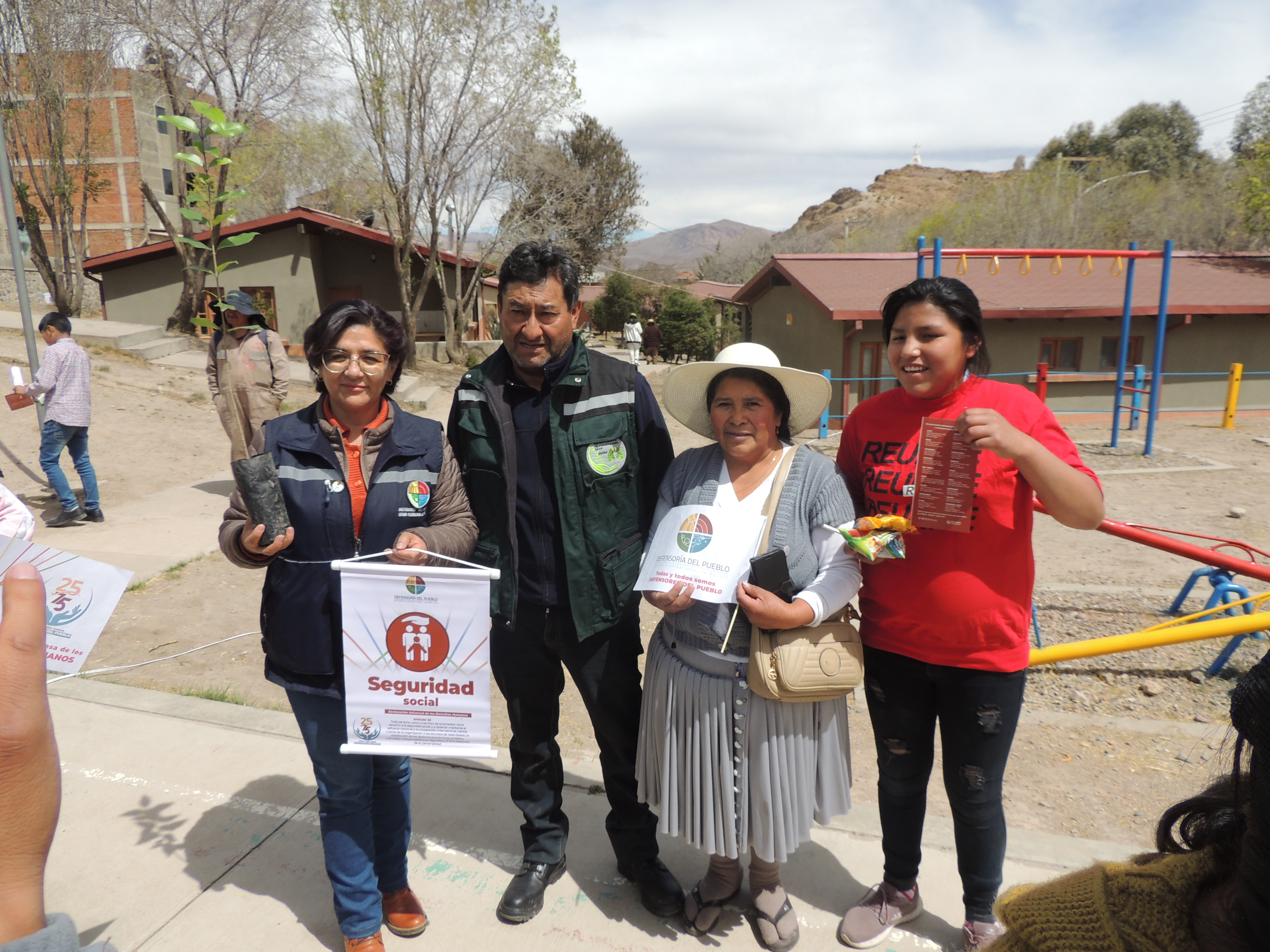 Potosí inicia actividades por los 25 años de creación de la Defensoría del Pueblo y los 75 años de la proclamación Universal de los Derechos Humanos