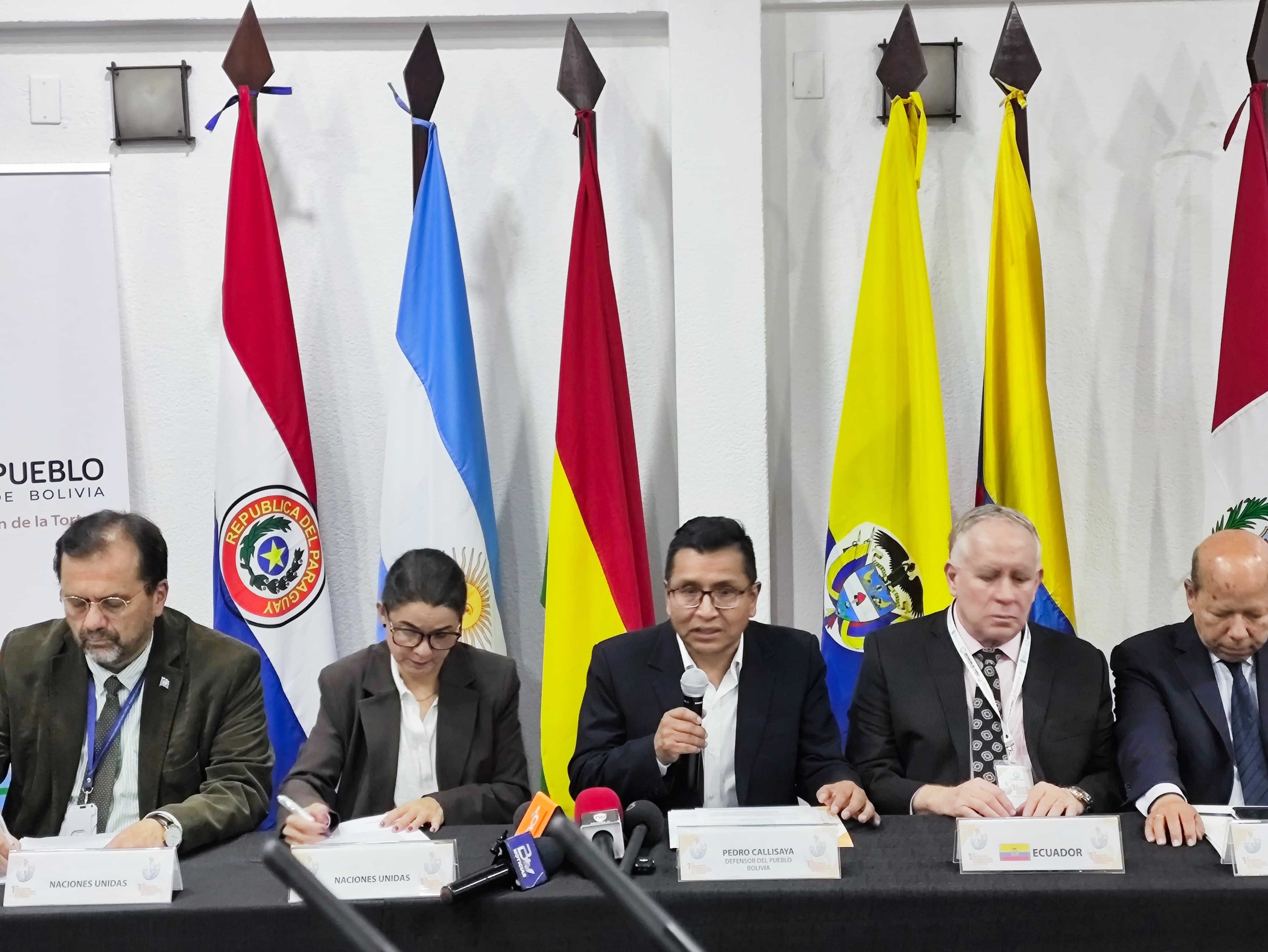 DEFENSORÍA DEL PUEBLO INAUGURA PRIMER ENCUENTRO INTERNACIONAL CON HOMÓLOGOS DE LA REGIÓN PARA EL ABORDAJE DE LA CONFLICTIVIDAD
