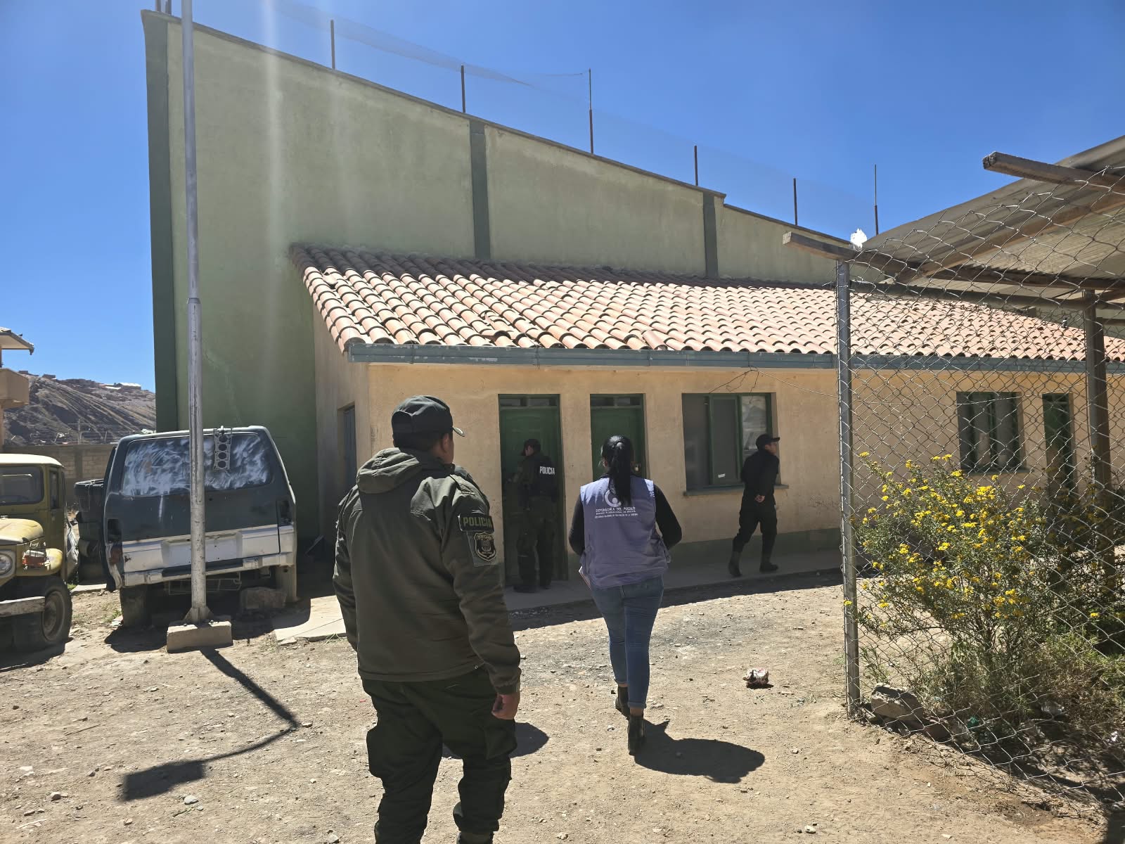 DEFENSORÍA DEL PUEBLO VERIFICA CONDICIONES DE CUSTODIA Y ATENCIÓN MÉDICA DE ROGER MARIACA EN CANTUMARCA