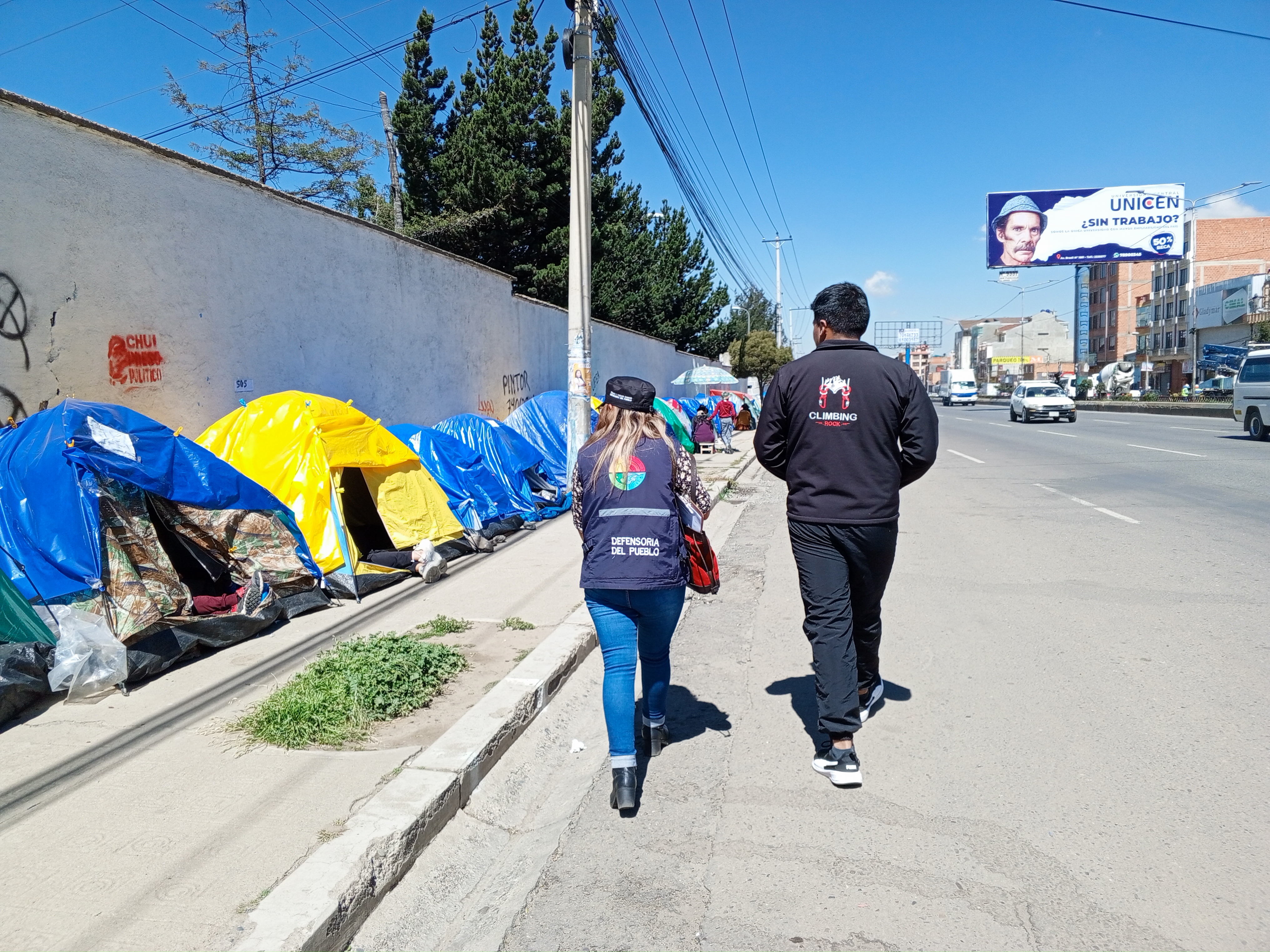 DEFENSORÍA DEL PUEBLO REALIZA VERIFICATIVO EN LA FAB E INSTA AL RESPETO DE LOS DD.HH. DURANTE EL PROCESO DE RECLUTAMIENTO PARA EL SERVICIO MILITAR