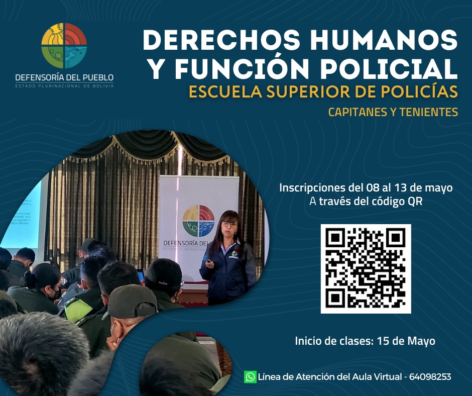 DERECHOS HUMANOS Y FUNCIÓN POLICIAL (V2)- ESCUELA SUPERIOR DE POLICÍAS (CAPITANES Y TENIENTES)
