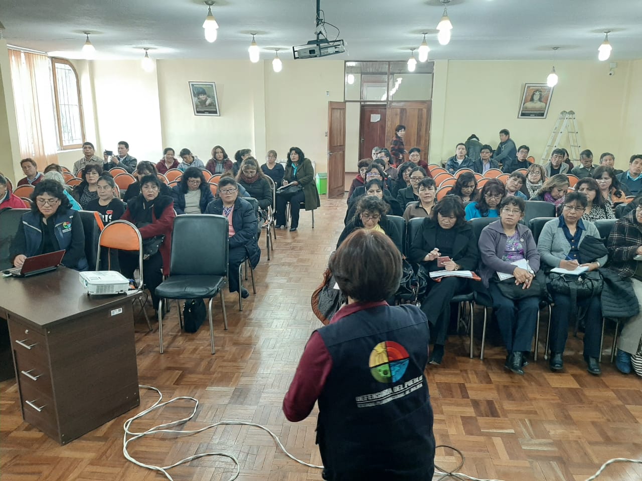 DEFENSORÍA DEL PUEBLO SOCIALIZÓ EN DOS JORNADAS PLAN DE CONVIVENCIA PACIFICA  A 150 DIRECTORES DE UNIDADES EDUCATIVAS