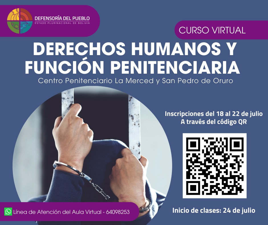 DERECHOS HUMANOS Y FUNCIÓN PENITENCIARIA (V4) - CENTRO PENITENCIARIO LA MERCED Y SAN PEDRO DE ORURO