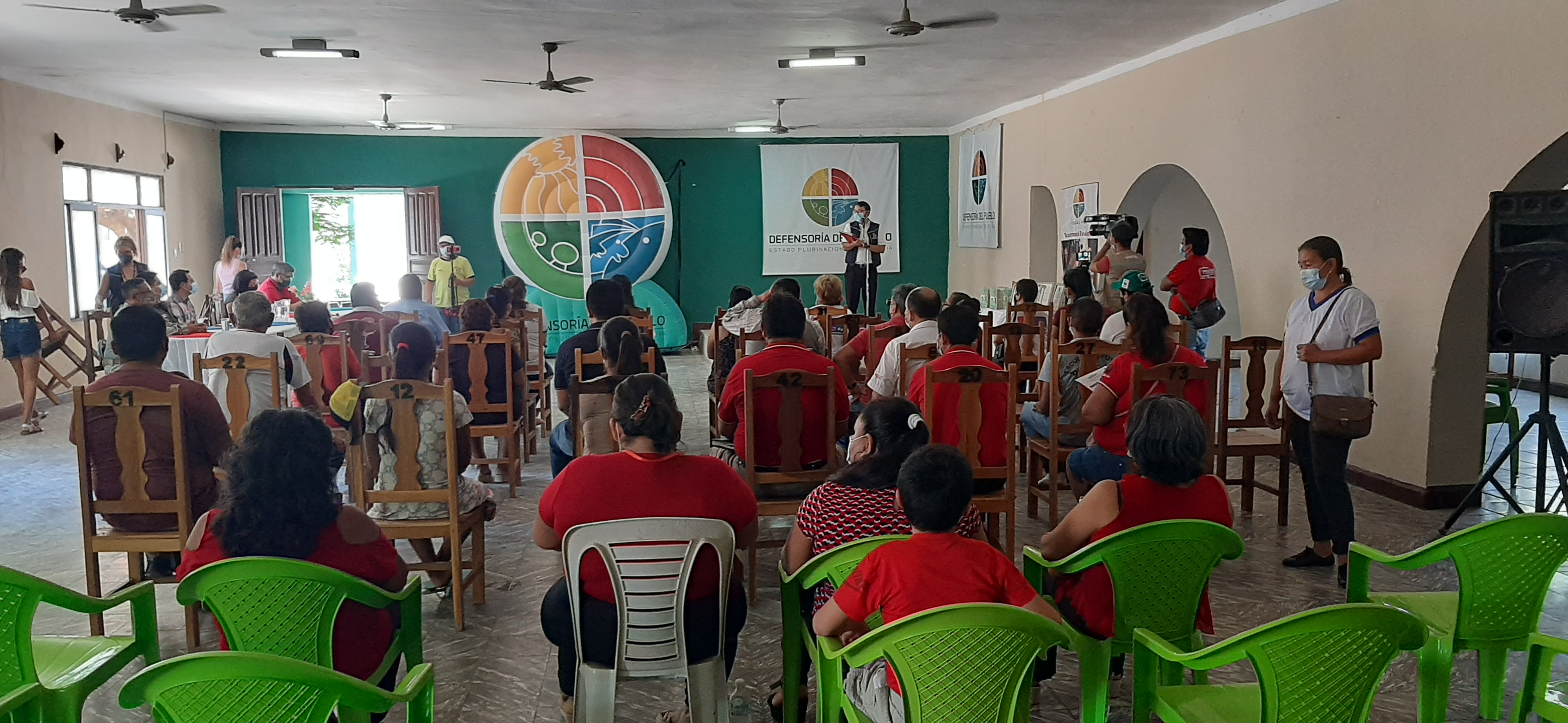 EN PUERTO SUAREZ LA DEFENSORIA DEL PUEBLO CONMEMORA EL DIA INTERNACIONAL DE LOS DERECHOS HUMANOS Y RECONOCE EL APORTE DE ORGANIZACIONES DE LA SOCIEDAD CIVIL EN LA DEFENSA DE LOS DERECHOS HUMANOS