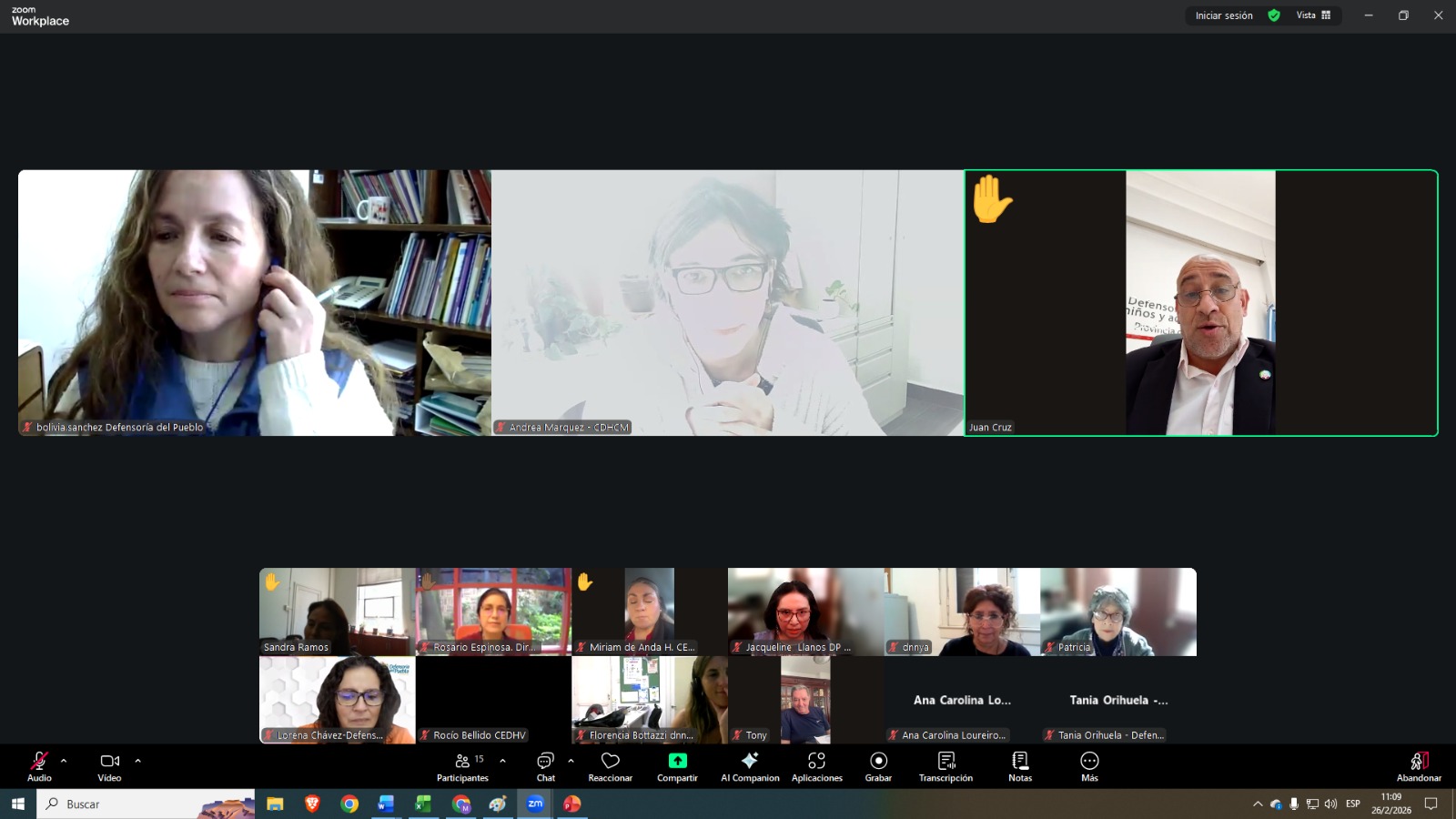 Defensoría del Pueblo asume coordinación y establece agenda de trabajo de la Red de Niñez y Adolescencia de la Federación Iberoamericana del Ombudsperson
