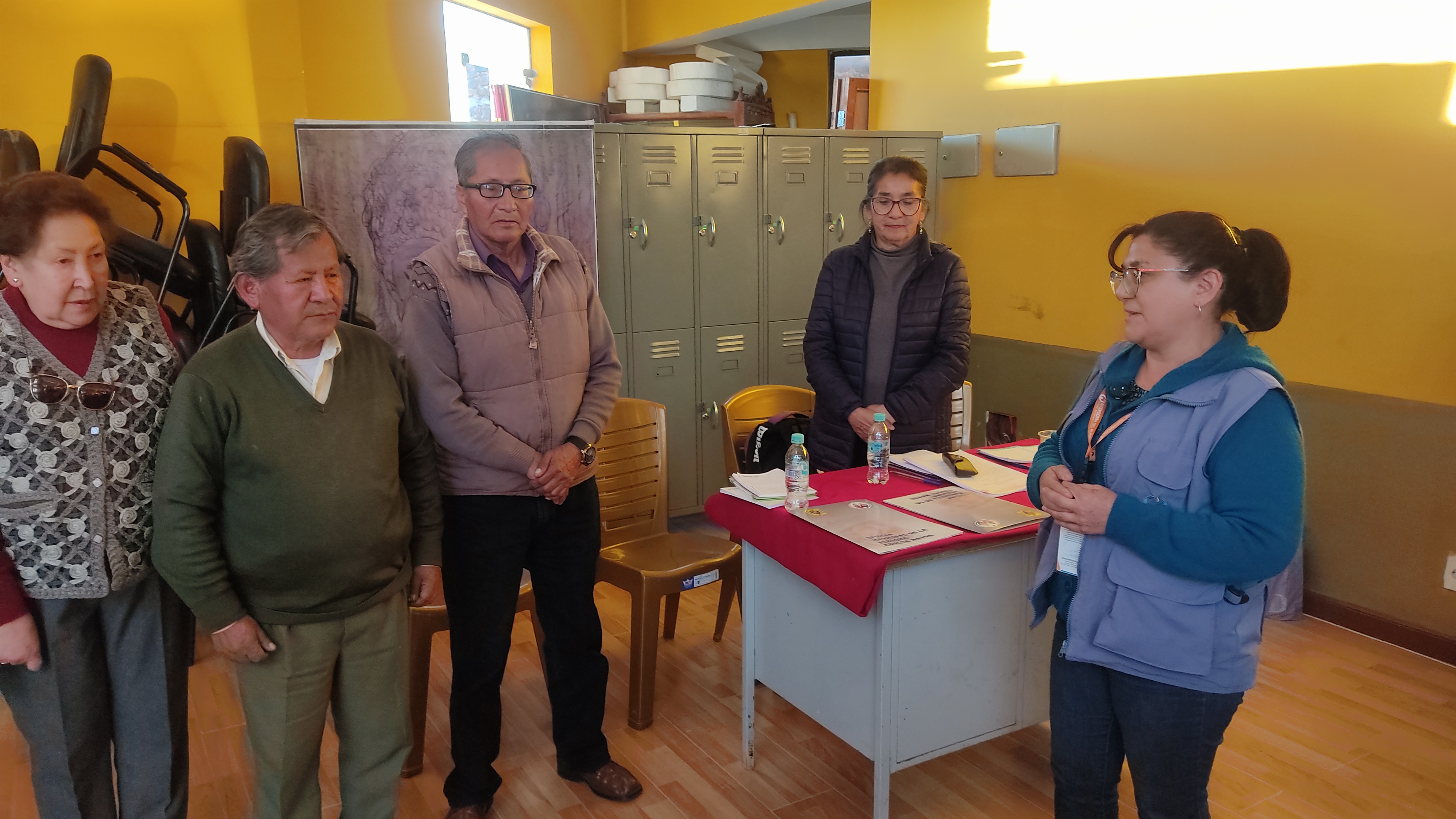 DEFENSORÍA DEL PUEBLO ACOMPAÑA POSESIÓN DE NUEVA DIRECTIVA DEL COMAMPO EN POTOSÍ