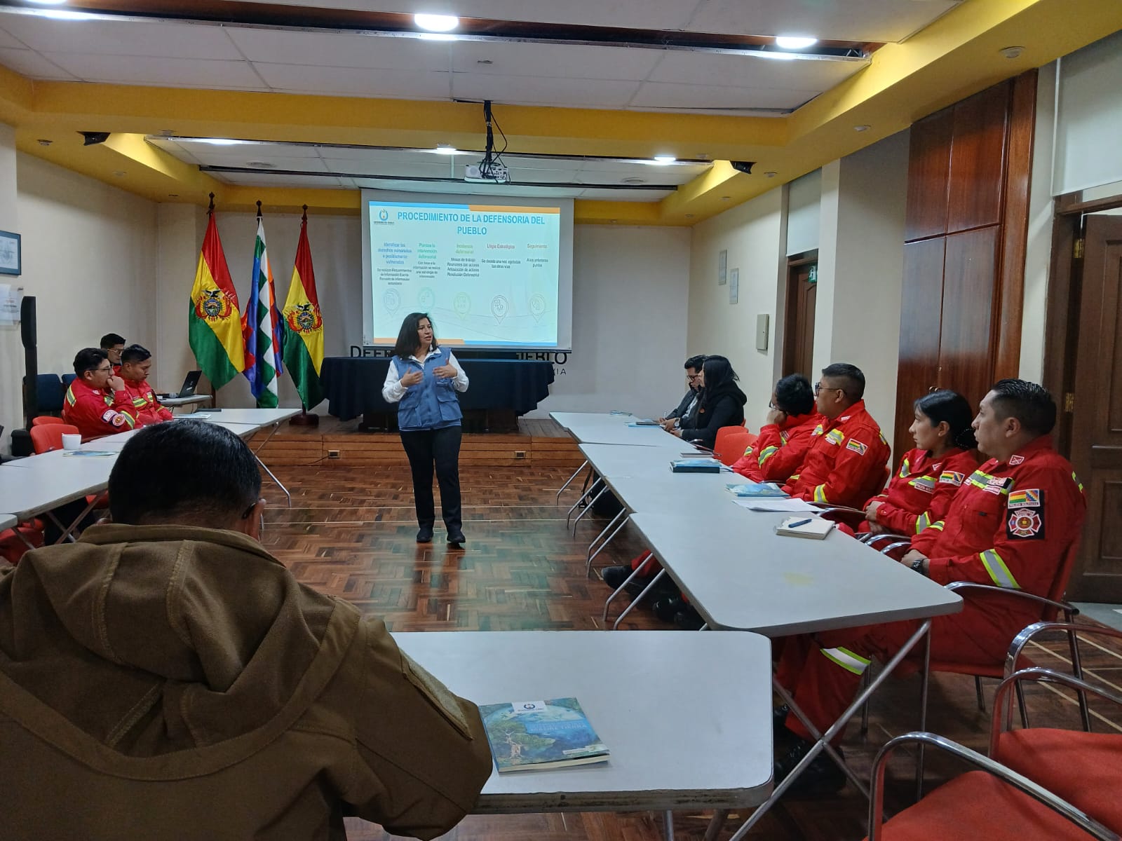 DEFENSORÍA DEL PUEBLO ARTICULA ACCIONES PARA PREVENIR INCENDIOS FORESTALES Y QUEMA DE PASTIZALES EN MUNICIPIOS DE LA PAZ