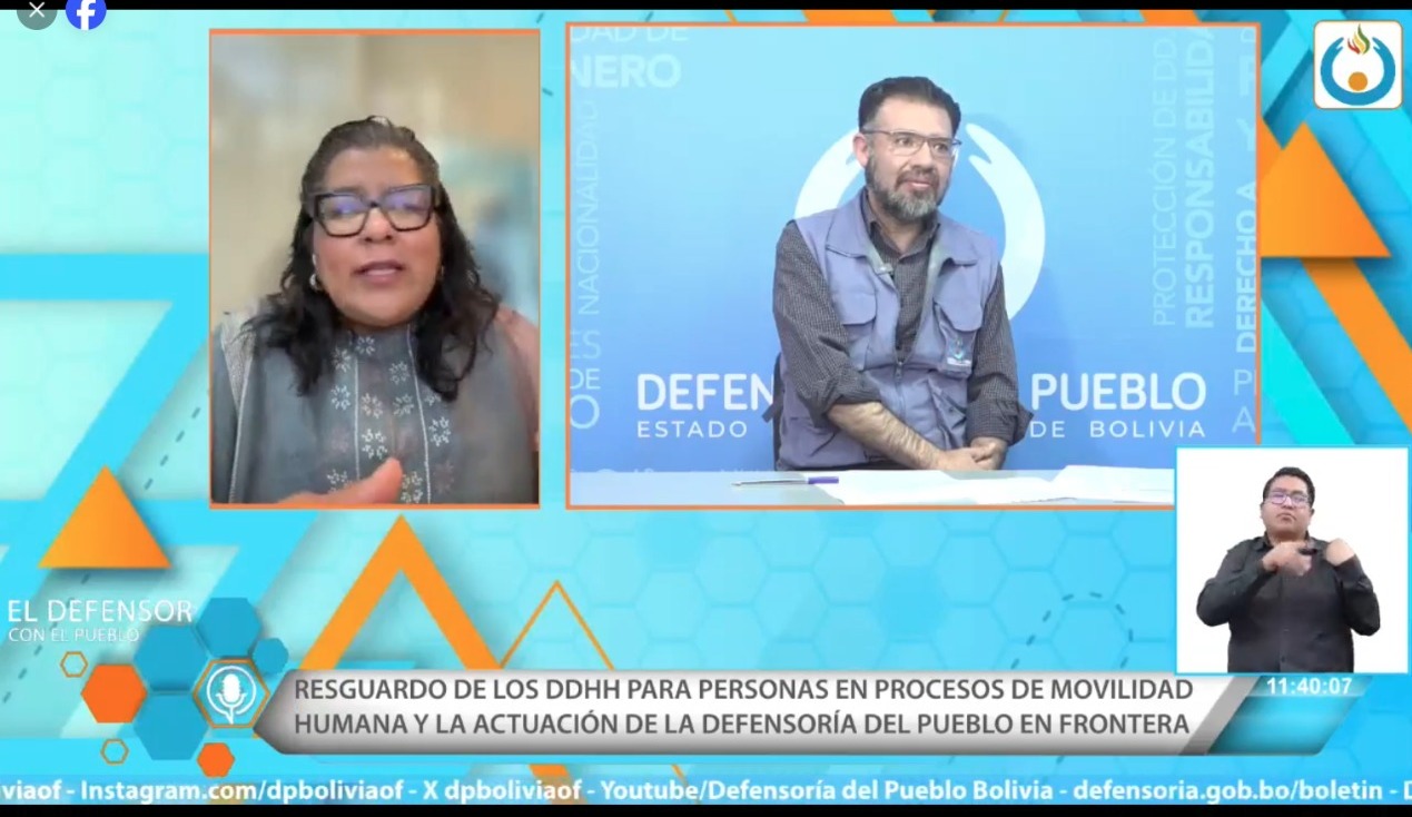 DEFENSORÍA DE PUEBLO FORTALECE ARTICULACIÓN INTERINSTITUCIONAL Y MONITOREO EN SEIS PUNTOS FRONTERIZOS PARA ATENCIÓN A MIGRANTES