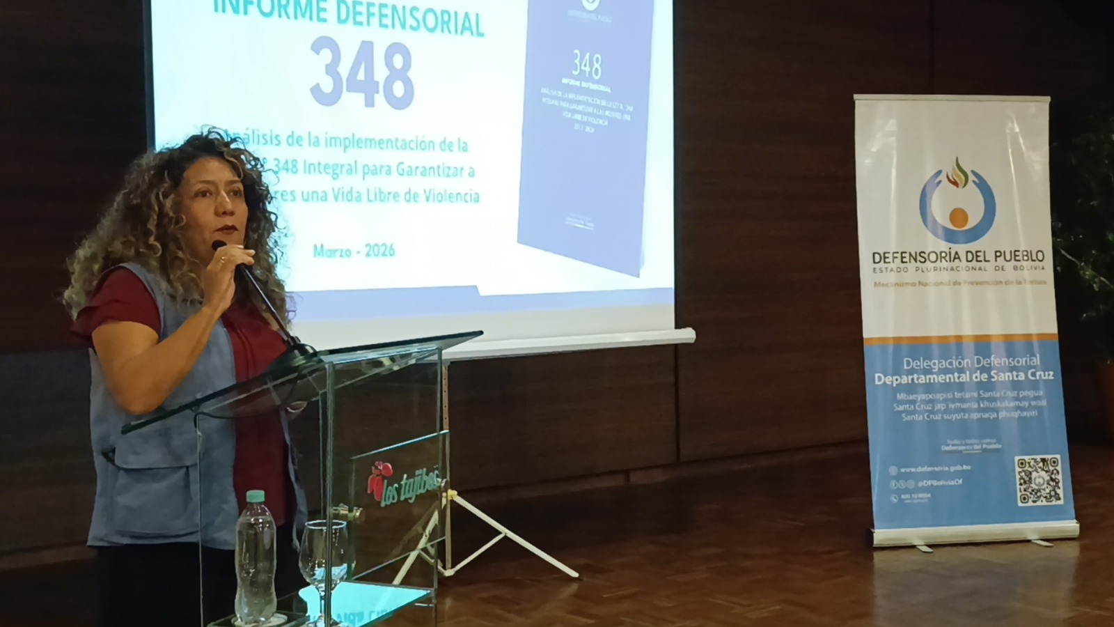 DEFENSOR DEL PUEBLO ADVIERTE BRECHAS Y DEBILIDADES EN LA APLICACIÓN DE LA LEY 348 CONTRA LA VIOLENCIA HACIA LAS MUJERES