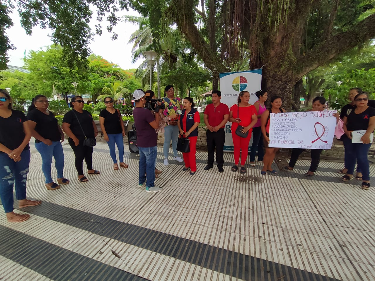 CONMEMORAN EL DÍA MUNDIAL DE LUCHA CONTRA EL VIH - SIDA