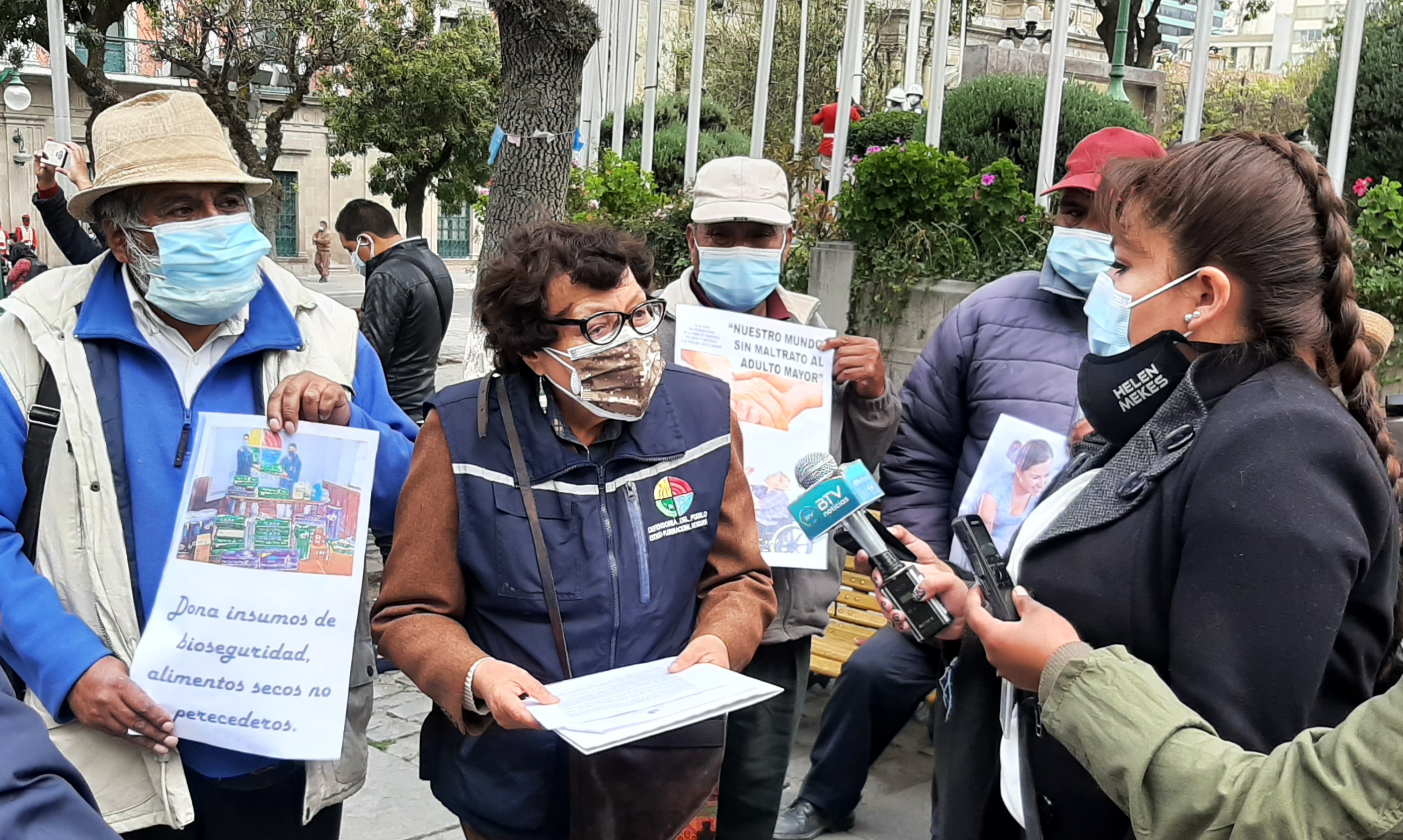 Defensoría del Pueblo lanza campaña solidaria en beneficio de adultos mayores de centros de acogida Esther Quevedo y Rosaura Campos