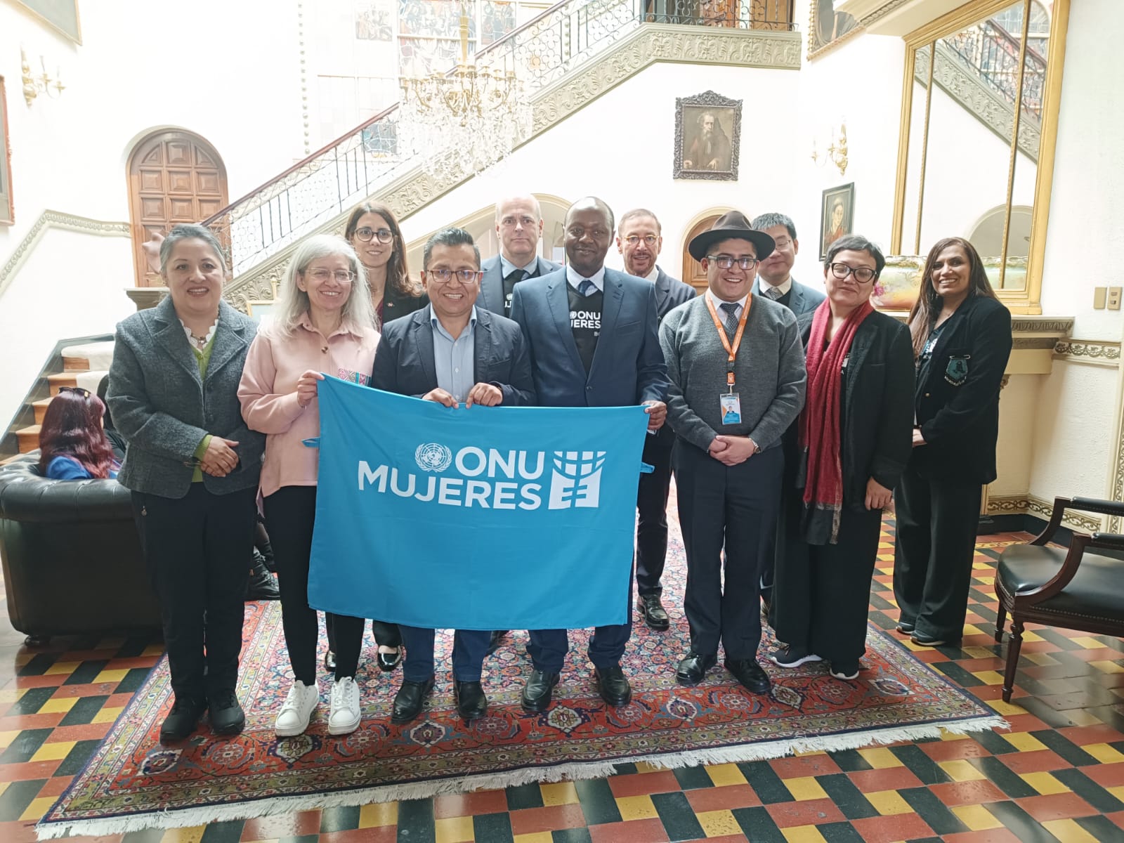 El Defensor del Pueblo se reúne con la Junta Directiva de ONU Mujeres para fortalecer una alianza estratégica orientada a la protección de los derechos de las mujeres