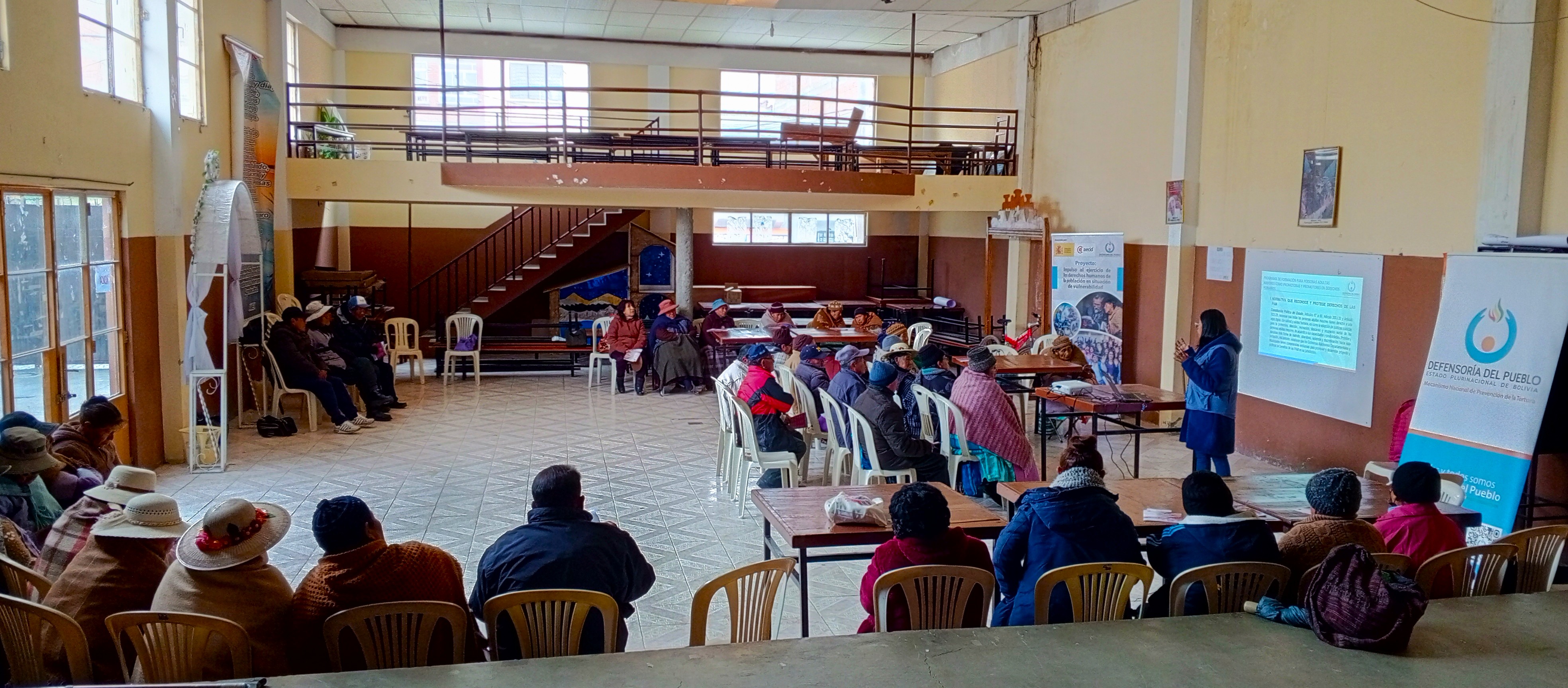 DEFENSORÍA DEL PUEBLO FORTALECE A PERSONAS ADULTAS MAYORES PARA EL EJERCICIO Y EXIGIBILIDAD DE SUS DERECHOS