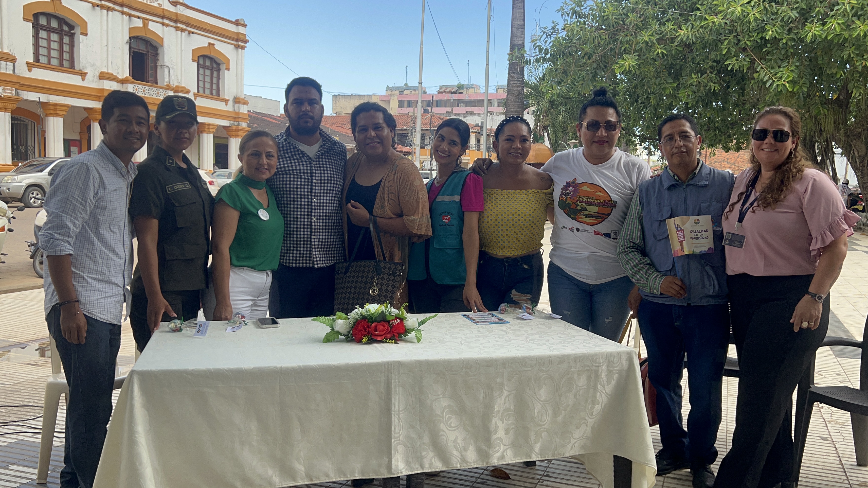 EN BENI LA DEFENSORIA DEL PUEBLO PARTICIPÓ DE LA FERIA EDUCATIVA POR EL DÍA INTERNACIONAL CONTRA LA HOMOFOBIA, TRANSFOBIA Y BIFOBIA