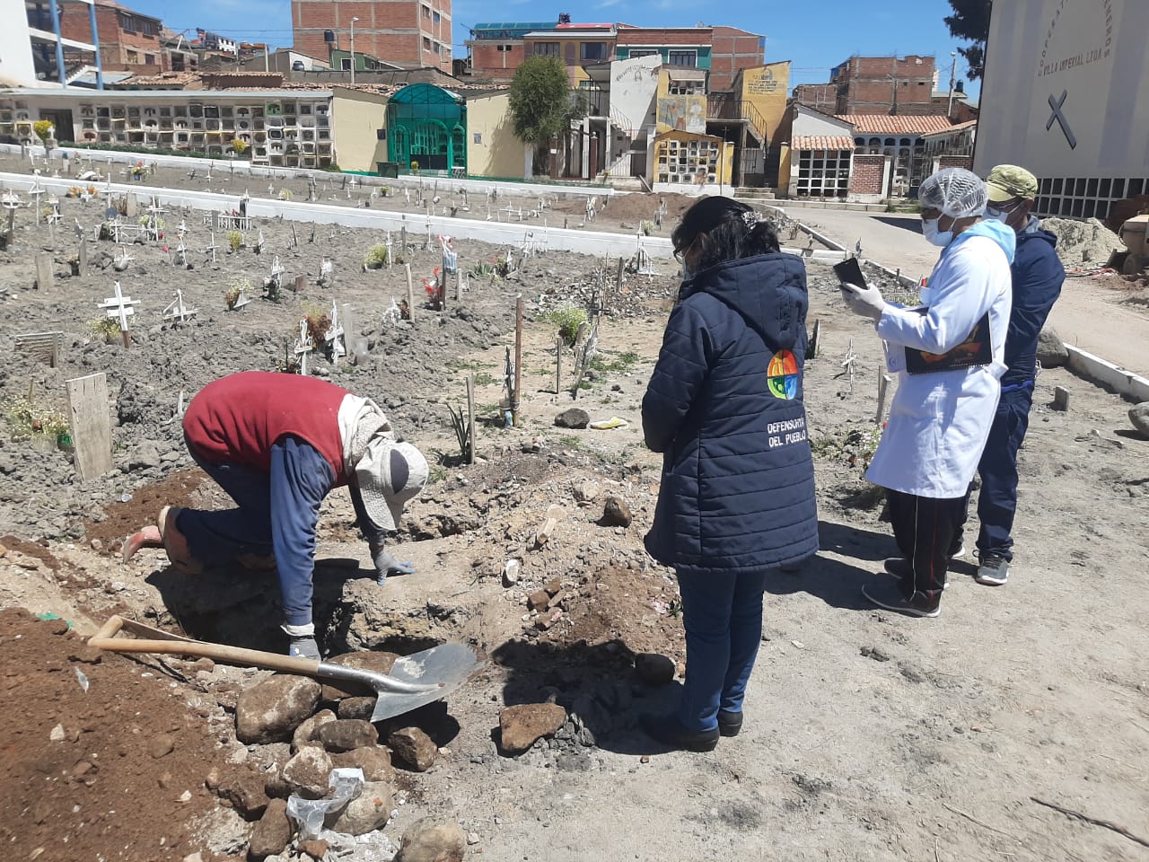 DEFENSORÍA DEL PUEBLO GESTIONA LA ENTREGA DEL CUERPO DE UN FETO FALLECIDO Y POSIBILITA SU ENTIERRO