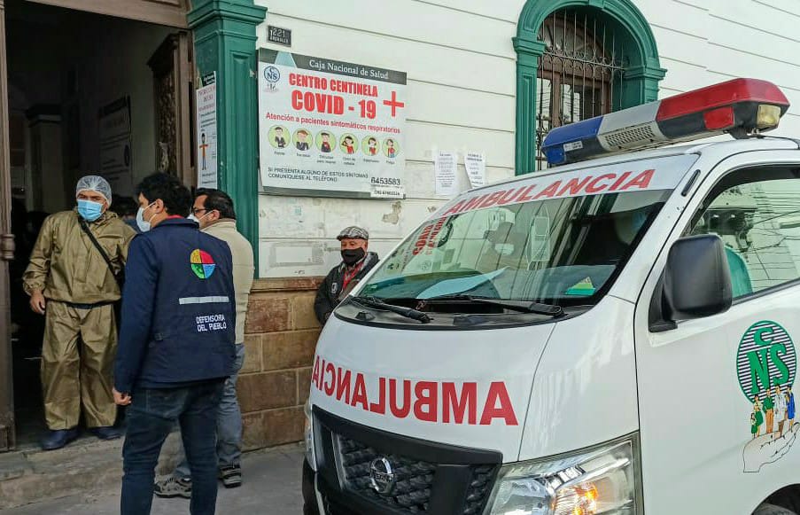 Defensoría del Pueblo investiga a la CNS regional Chuquisaca por falta de dotación de medicamentos para tratar a pacientes Covid-19