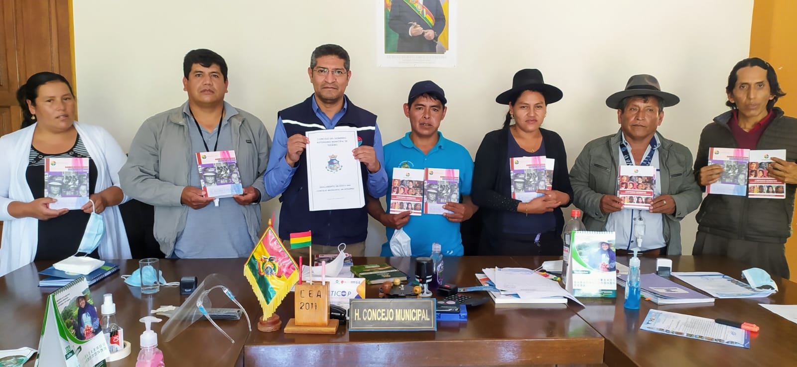 Defensoría del Pueblo promueve la aprobación del Reglamento de Ética del Concejo Municipal de Zudáñez, para la prevención y sanción del acoso y violencia política hacia las mujeres