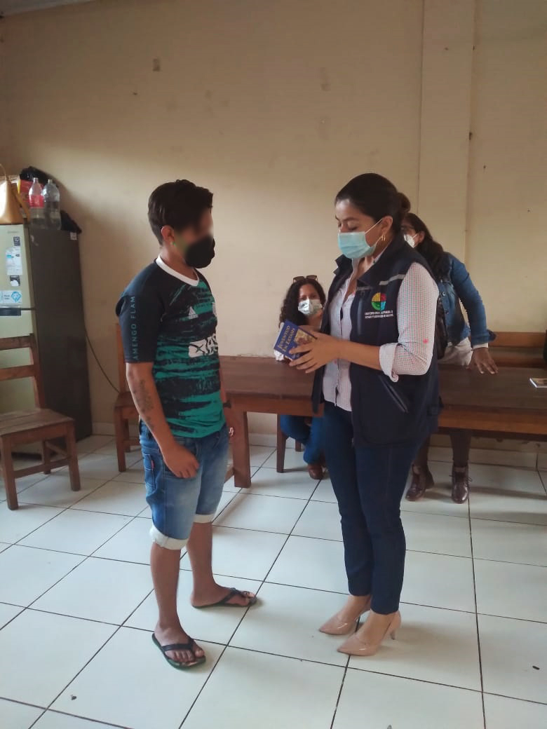 INICIA PROYECTO PILOTO “LECTURAS DE LA LIBERTAD” EN EL CENTRO DE REINTEGRACIÓN SOCIAL PARA ADOLESCENTES INFRACTORES DE VILLA ROJAS EN PANDO