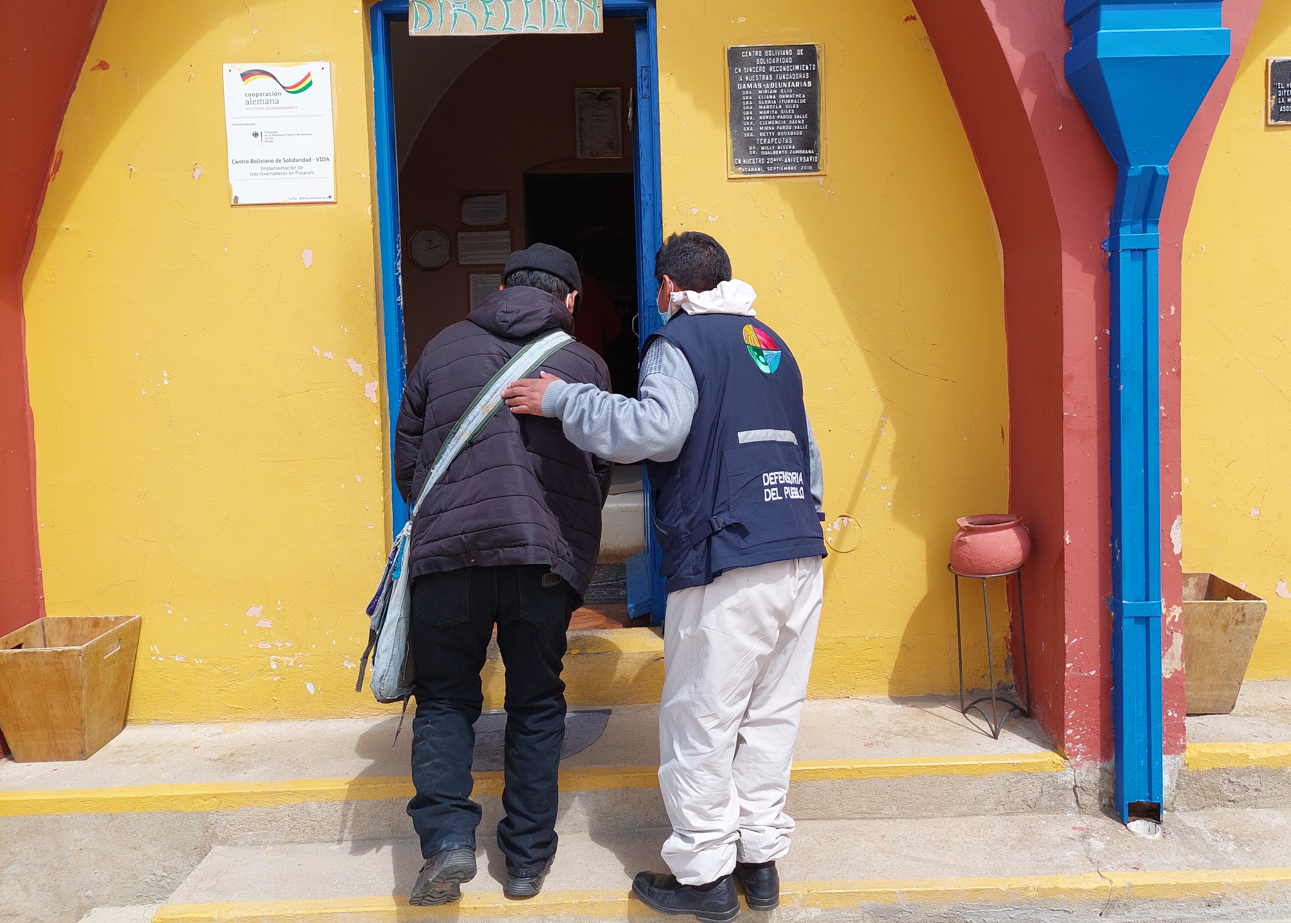 Gestión defensorial logra ingreso de persona con adicción alcohólica a Centro Boliviano de Solidaridad Vida para su rehabilitación