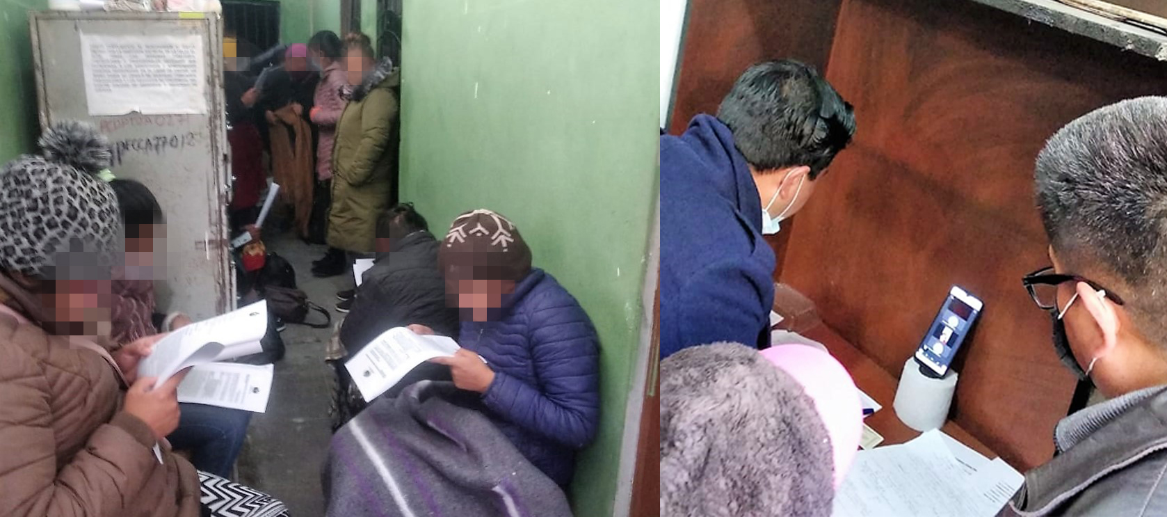 Verificación defensorial evidencia espacios inadecuados en celdas de la FELCC El Alto, que conlleva a vulneración de Derechos Humanos