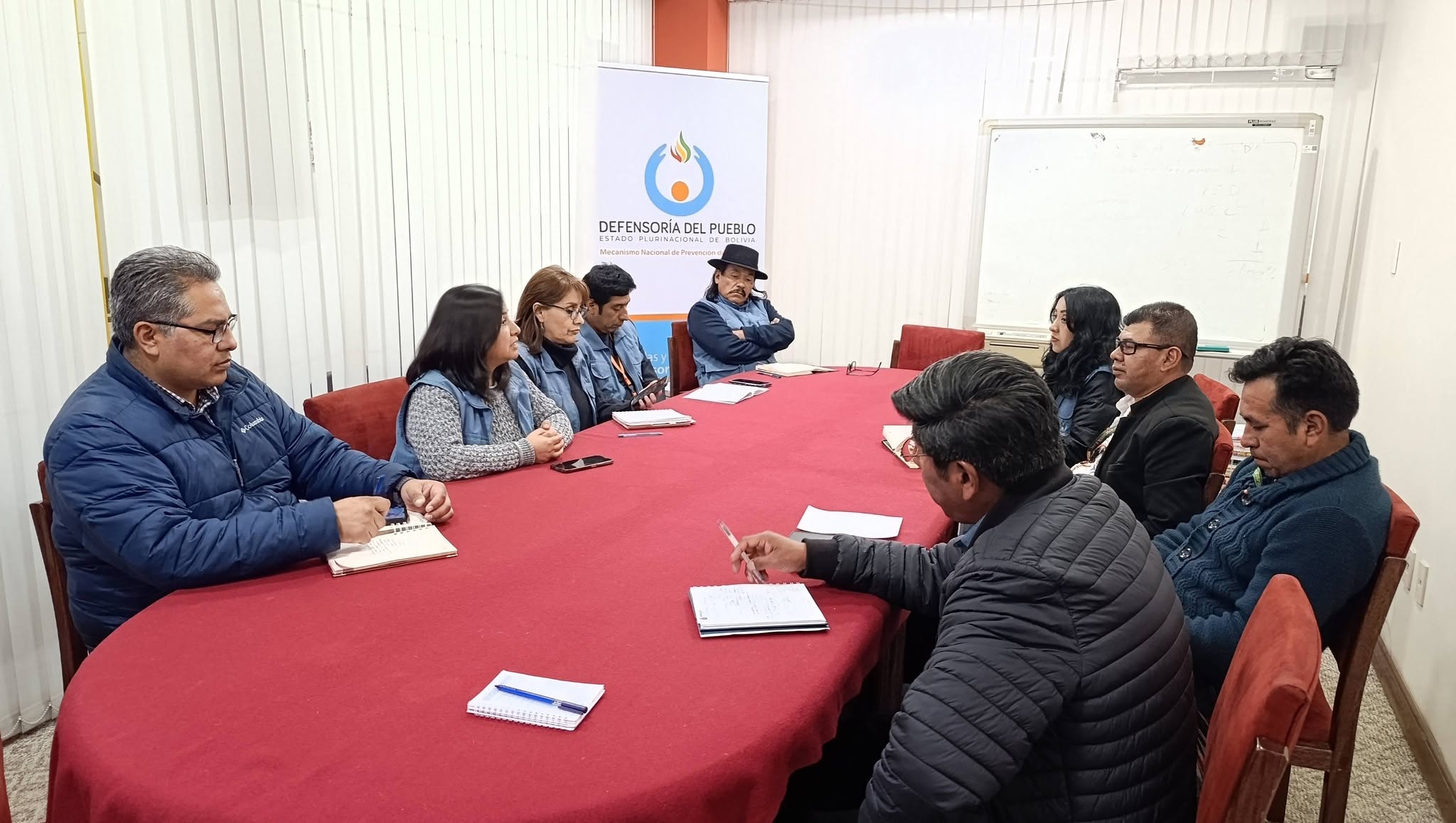 DEFENSORÍA DEL PUEBLO Y ASAMBLEÍSTAS DEPARTAMENTALES DE LA PAZ TRAZAN PLAN DE TRABAJO PARA LA PROTECCIÓN DE LA MADRE TIERRA Y PUEBLOS INDÍGENAS