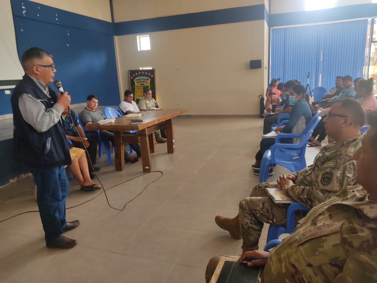 LA DEFENSORÍA DEL PUEBLO PARTICIPARÁ ACTIVAMENTE EN LAS ACTIVIDADES PROGRAMAS DEL CONSEJO DE SEGURIDAD CIUDADANA DEL MUNICIPIO DE SHINAHOTA