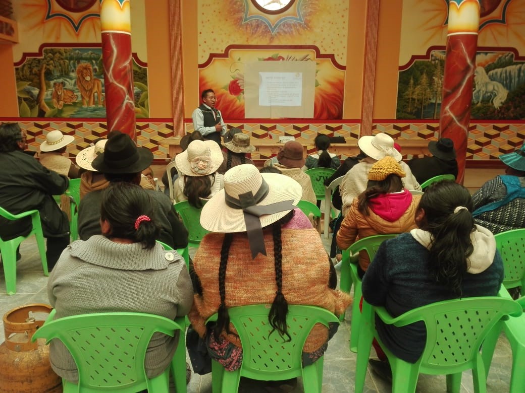 LEY DEL DEFENSOR DE PUEBLO ES SOCIALIZADA EN EL MUNICIPIO DESAGUADERO