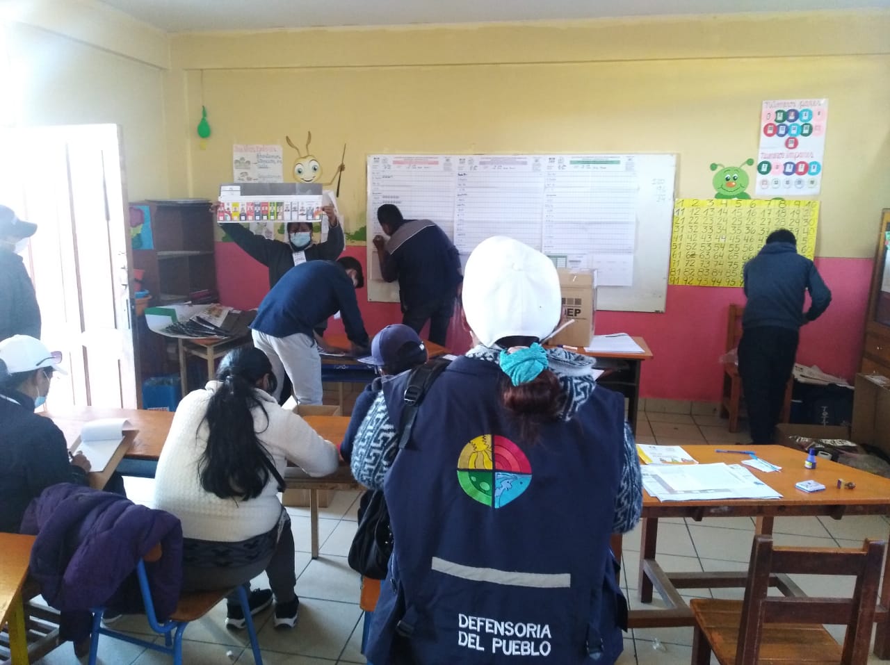 Defensoría del Pueblo realiza seguimiento al proceso electoral subnacional 2021 en la ciudad de El Alto