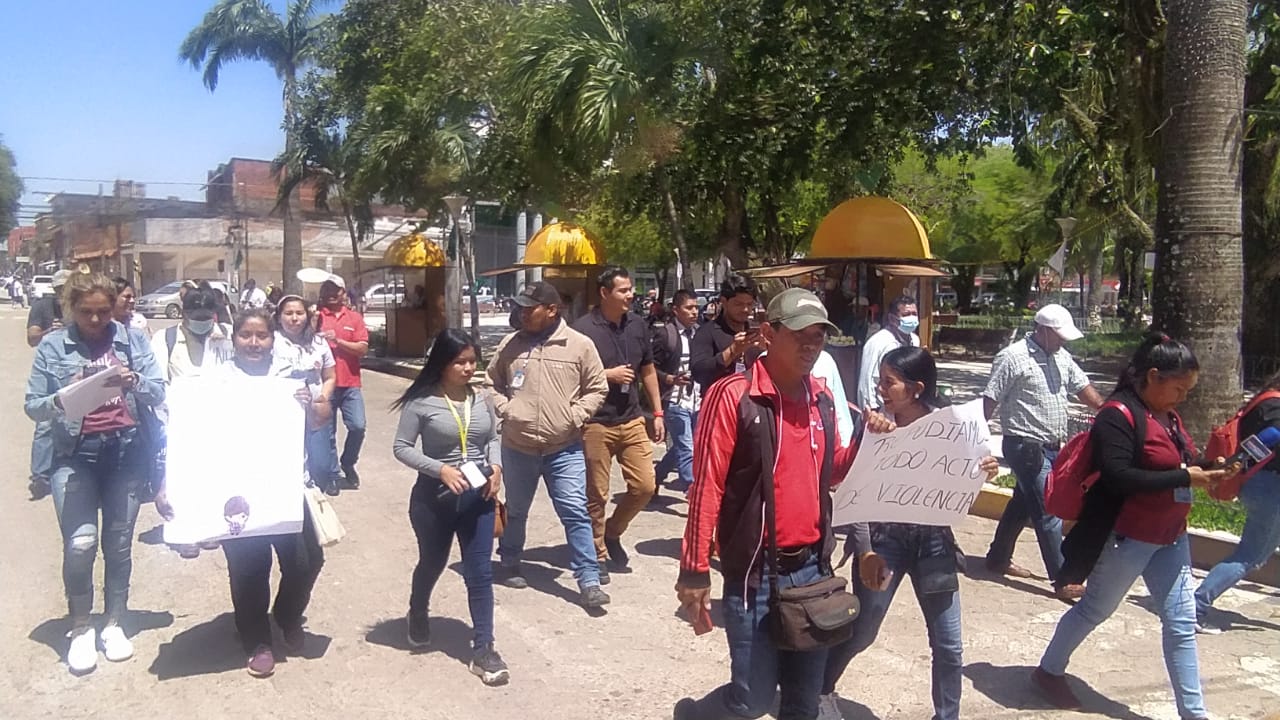 DEFENSORÍA DEL PUEBLO BRINDA APOYO A PERIODISTAS DE TRINIDAD QUE EXIGEN  GARANTÍAS A SU LABOR