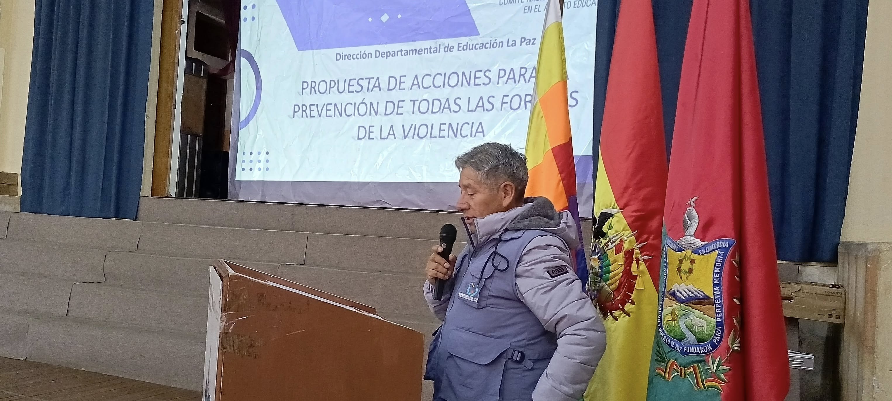 DEFENSORÍA DEL PUEBLO PARTICIPA DE LA PRIMERA SESIÓN DEL COMITÉ DEPARTAMENTAL CONTRA LA VIOLENCIA EN EL ÁMBITO EDUCATIVO DE LA PAZ