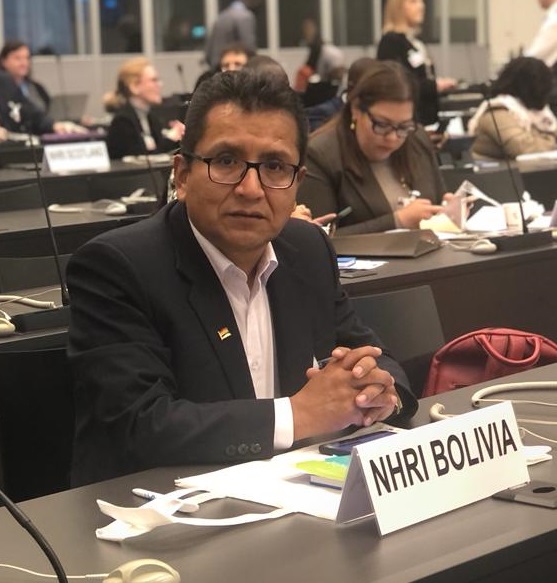 Defensor del Pueblo de Bolivia es elegido como representante de la Región Andina y forma parte del Comité de Coordinación del RINDHCA
