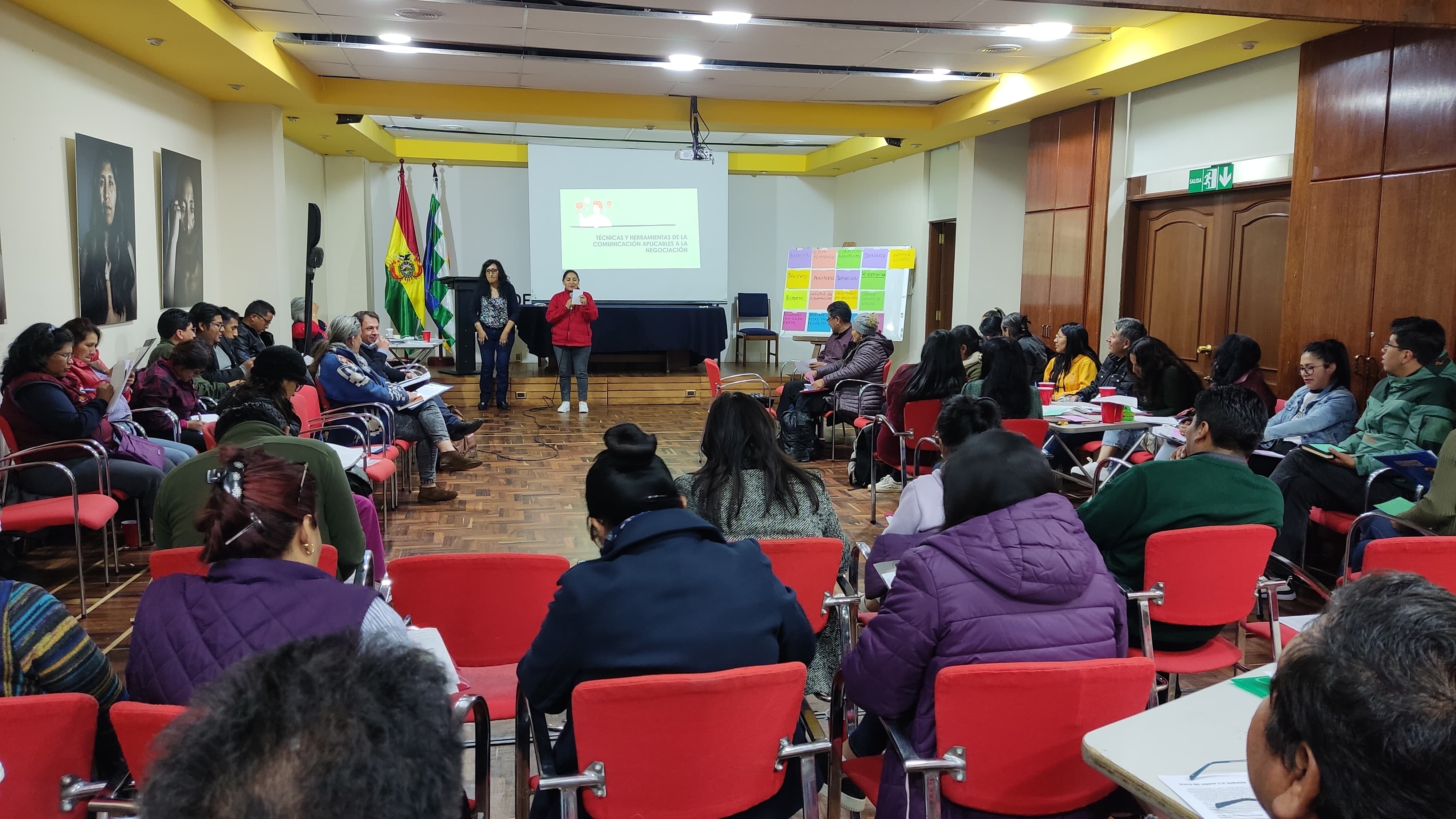 DEFENSORÍA DEL PUEBLO Y FUNDACIÓN UNIR BOLIVIA TRABAJAN EN GESTIÓN CONSTRUCTIVA DE CONFLICTOS