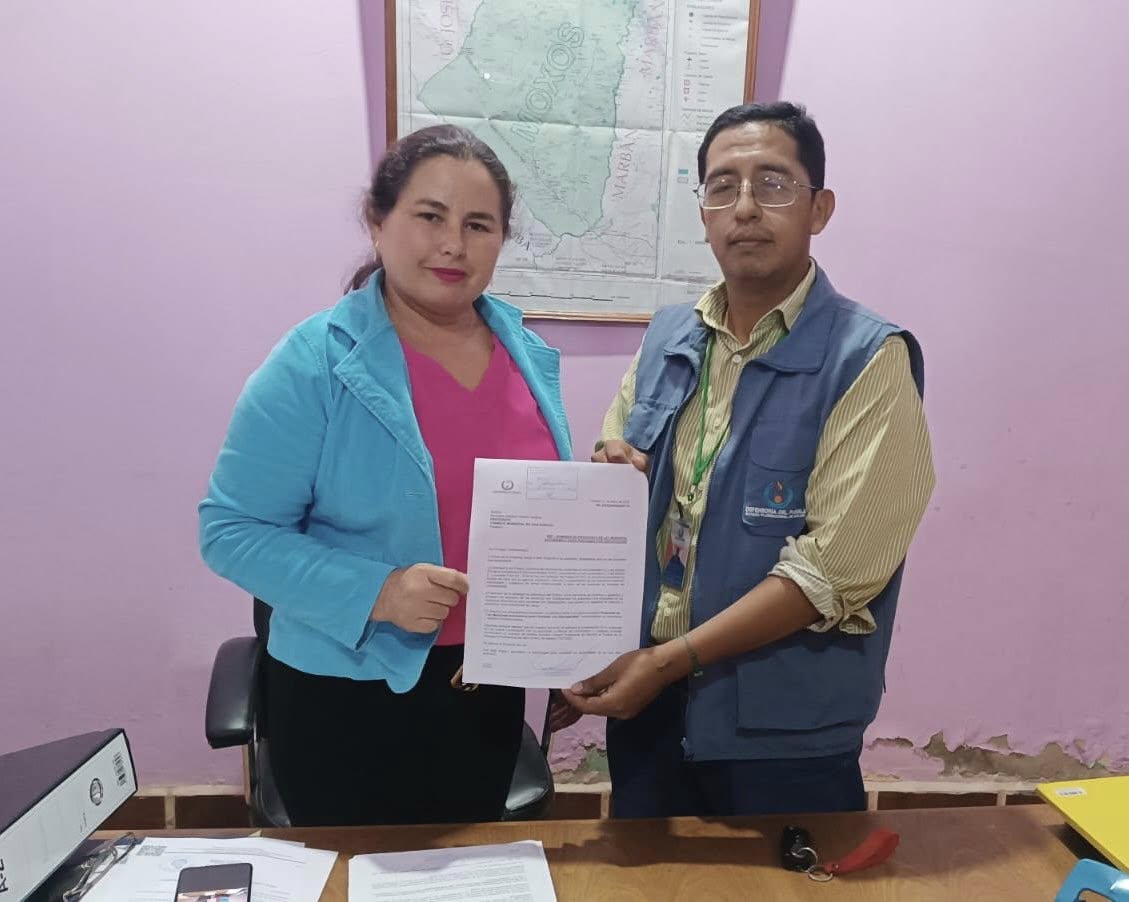 BENI: DEFENSORIA DEL PUEBLO PRESENTÓ AL CONCEJO MUNICIPAL DE SAN IGNACIO DE MOXOS, PROPUESTA DE LEY MUNICIPAL AUTONÓMICA PARA PERSONAS CON DISCAPACIDAD