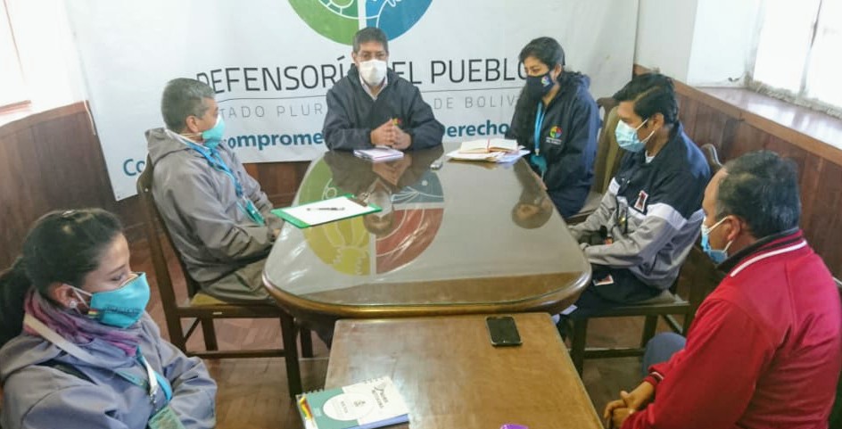Defensoría del Pueblo pondera esfuerzos y voluntad de la comunidad educativa para la continuidad de labores educativas en Chuquisaca