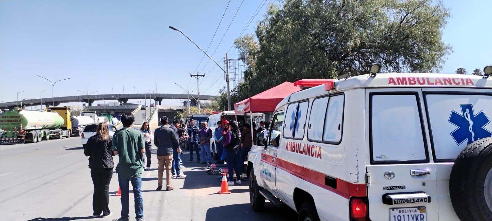DEFENSORÍA DEL PUEBLO GESTIONA ATENCIÓN MÉDICA PARA TRANSPORTISTAS QUE PERMANECEN HASTA 72 HORAS EN FILAS POR GASOLINA Y DIÉSEL