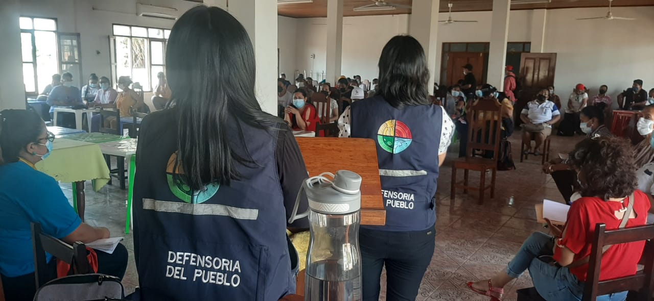 DEFENSORÍA DEL PUEBLO EN RIBERALTA GESTIONA ACCIONES ANTE LOS CASOS DE INTENTO DE RAPTO DE NNA